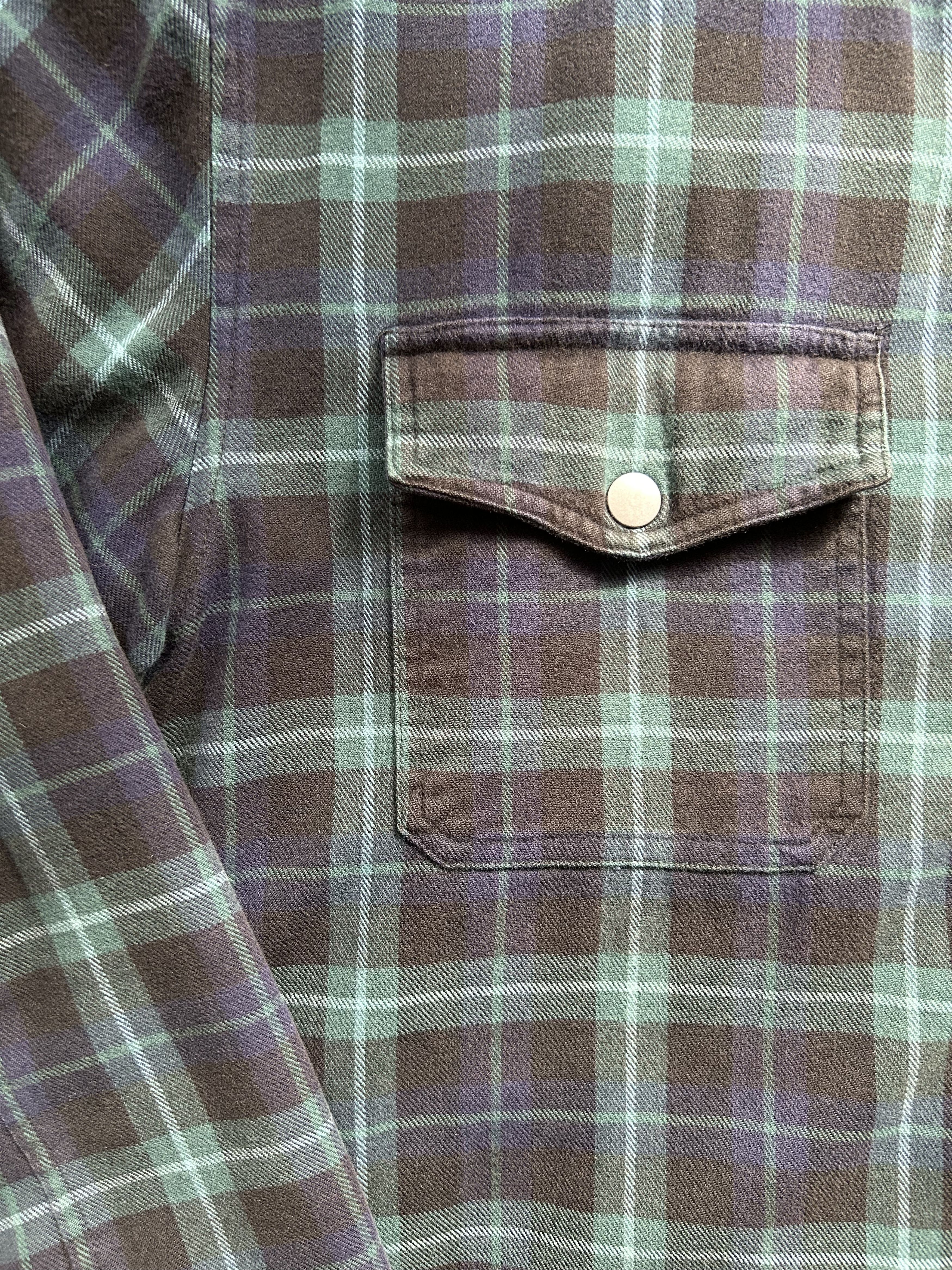 Bonobos Sherpa Lined Plaid Shirt Jacket Size US L / EU 52-54 / 3 - 4 Thumbnail