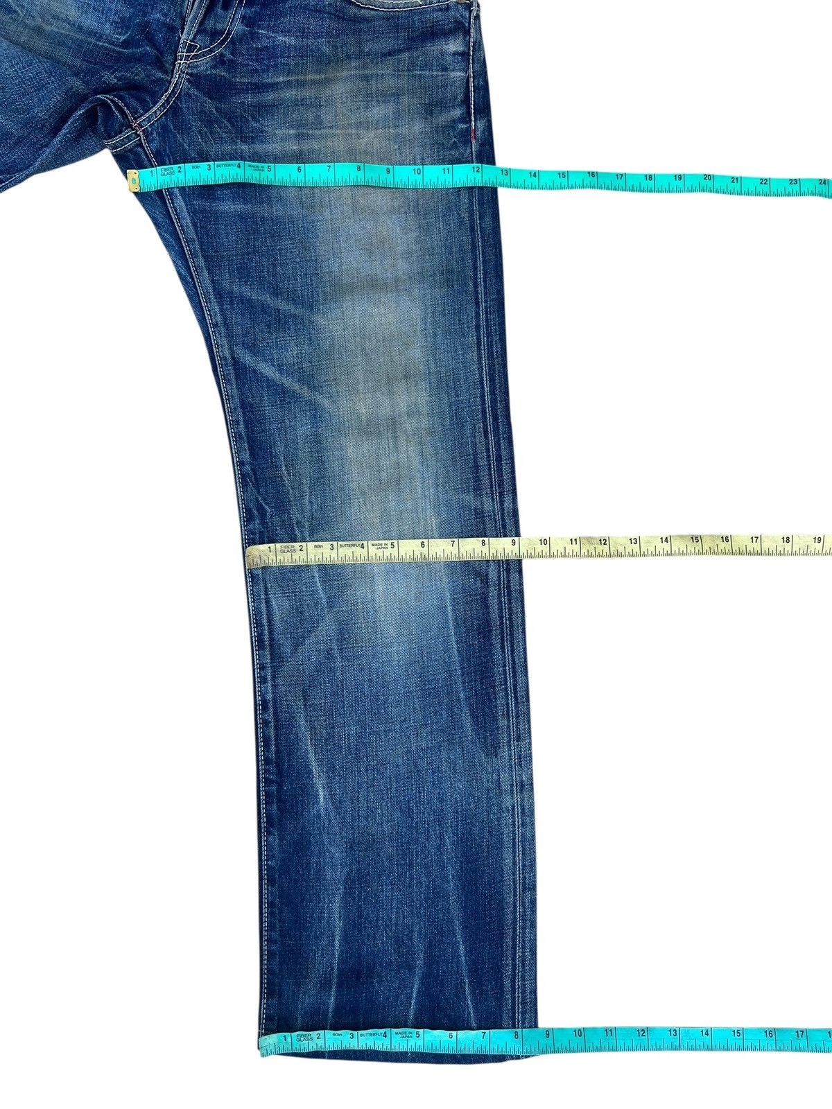 Eternal ETERNAL Japan Aging Distressed Mud Denim Hybrid Jeans Size US 32 / EU 48 - 5 Thumbnail