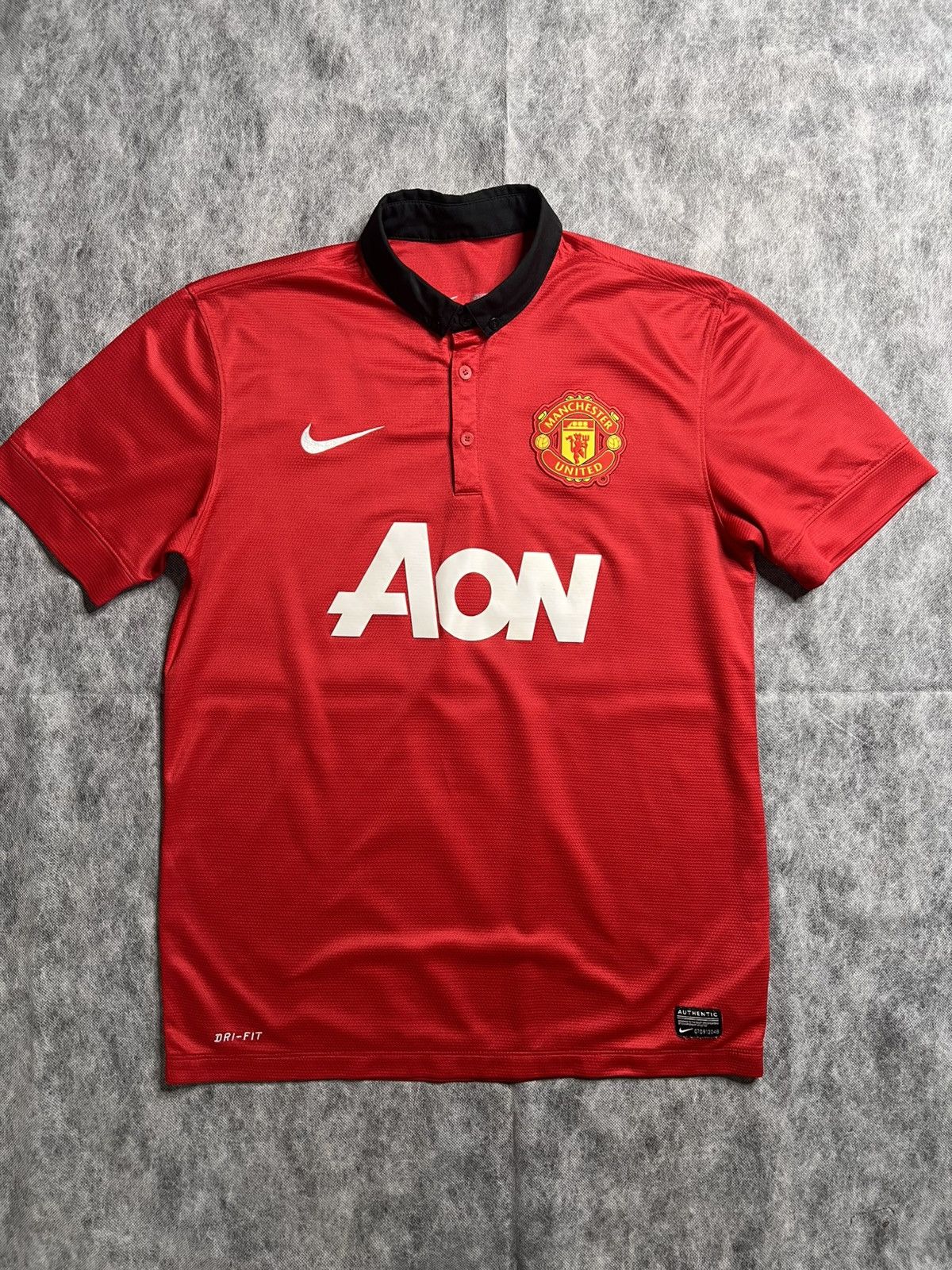 Nike Manchester United Nike 2013 Jersey Y2k Drill Bloke Size US M / EU 48-50 / 2 - 1 Thumbnail