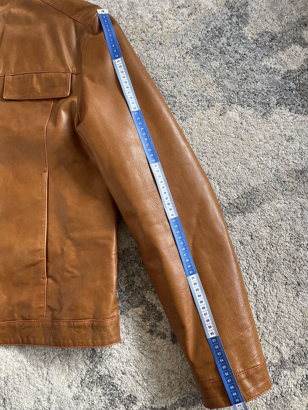 Miu Miu Miu Miu 2000’s men leather jacket Size US L / EU 52-54 / 3 - 11 Thumbnail