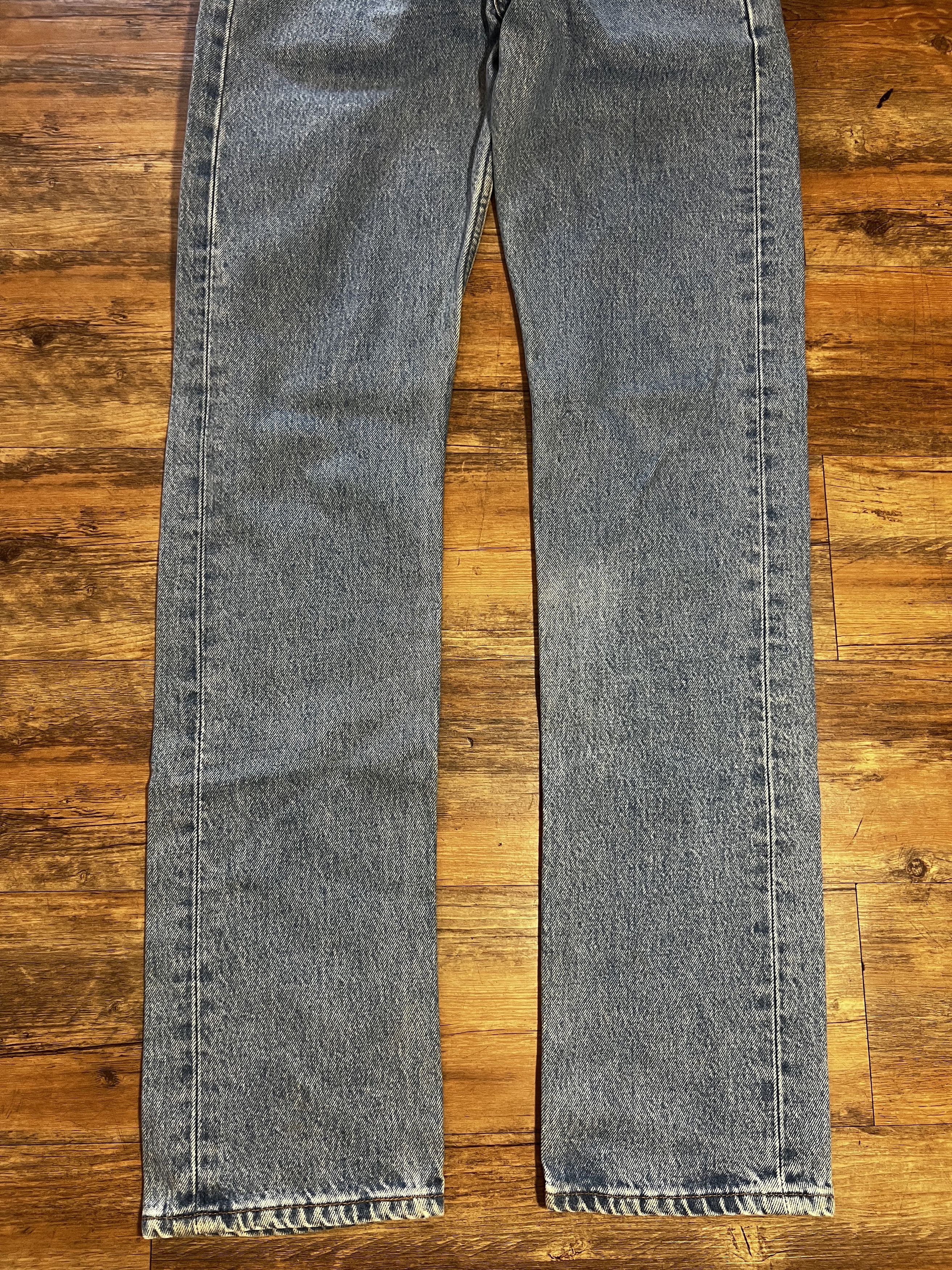 Levi's × Levi's Vintage Clothing × Vintage Vintage 501 Levi's Denim Blue Jean Pants Size US 29 - 3 Thumbnail