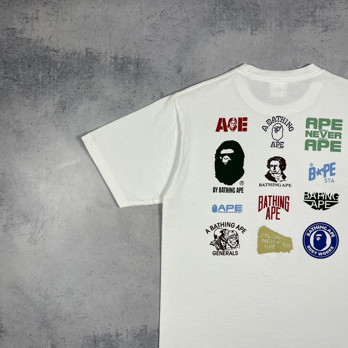 Bape A Bathing Ape Classic Logo T Shirt Size US M / EU 48-50 / 2 - 6 Thumbnail