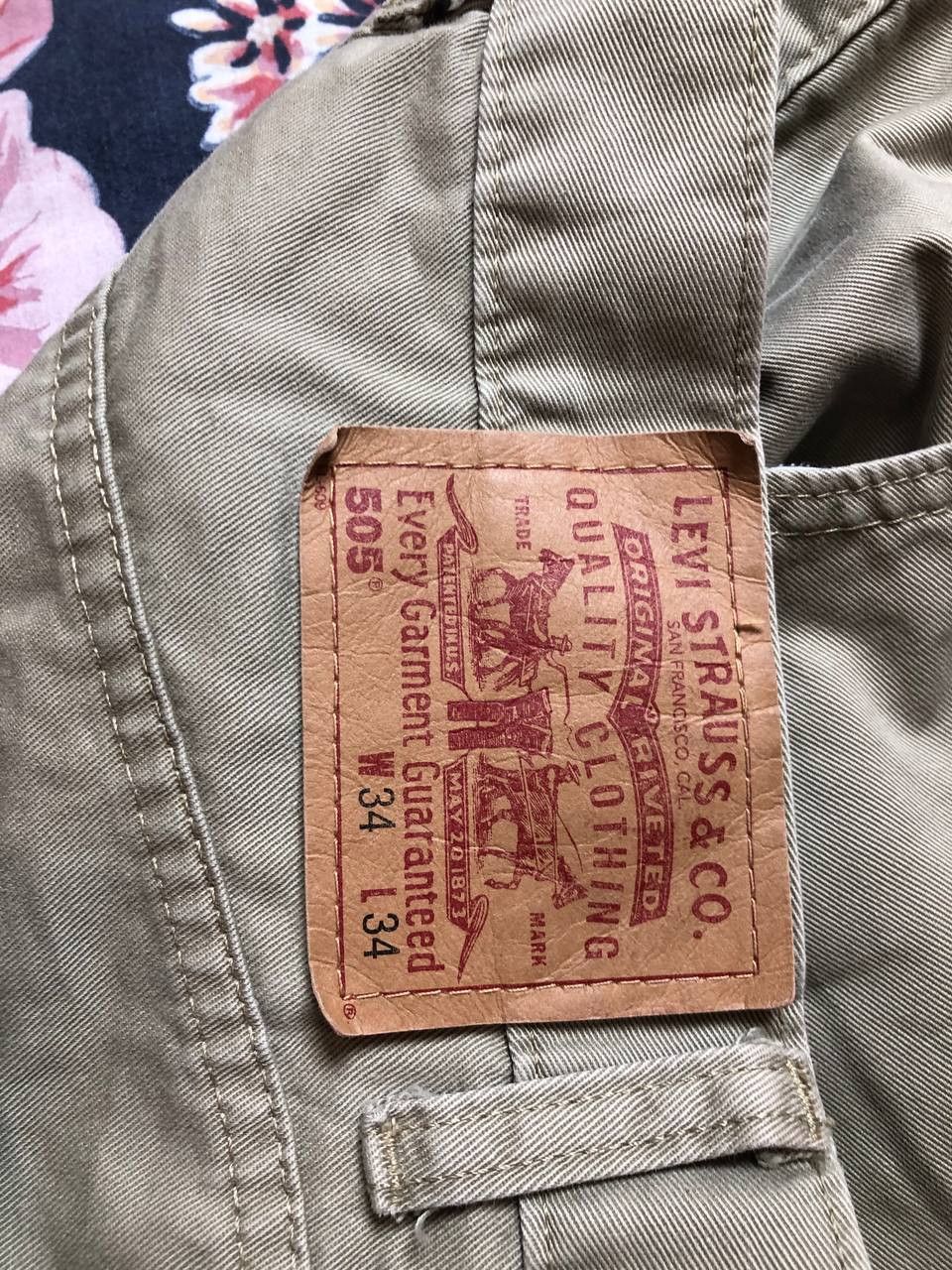 Levi's Levi's 505 Vintage Beige Denim Jeans streetwear Size US 34 / EU 50 - 5 Thumbnail