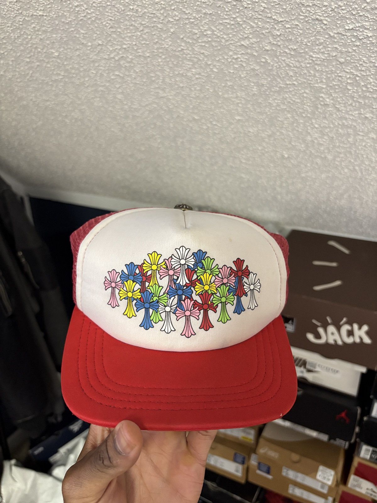 Chrome Hearts Chrome Hearts Multi Cross Trucker Size ONE SIZE - 1 Thumbnail