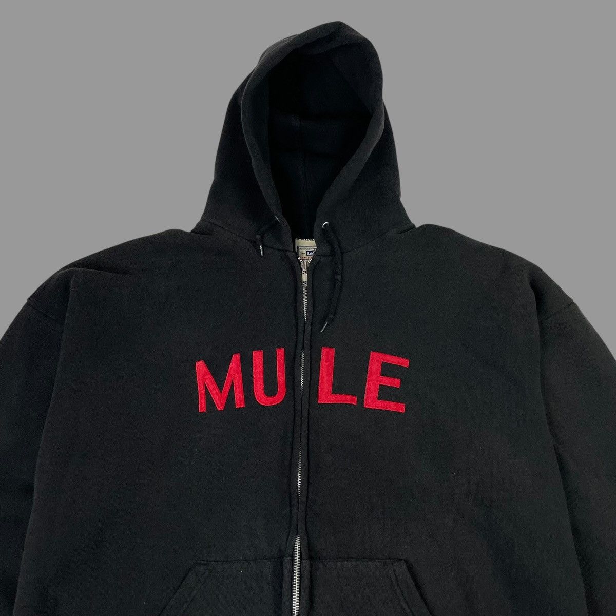 Vintage Vintage 90s zip up mule hoodie Size US XL / EU 56 / 4 - 3 Thumbnail