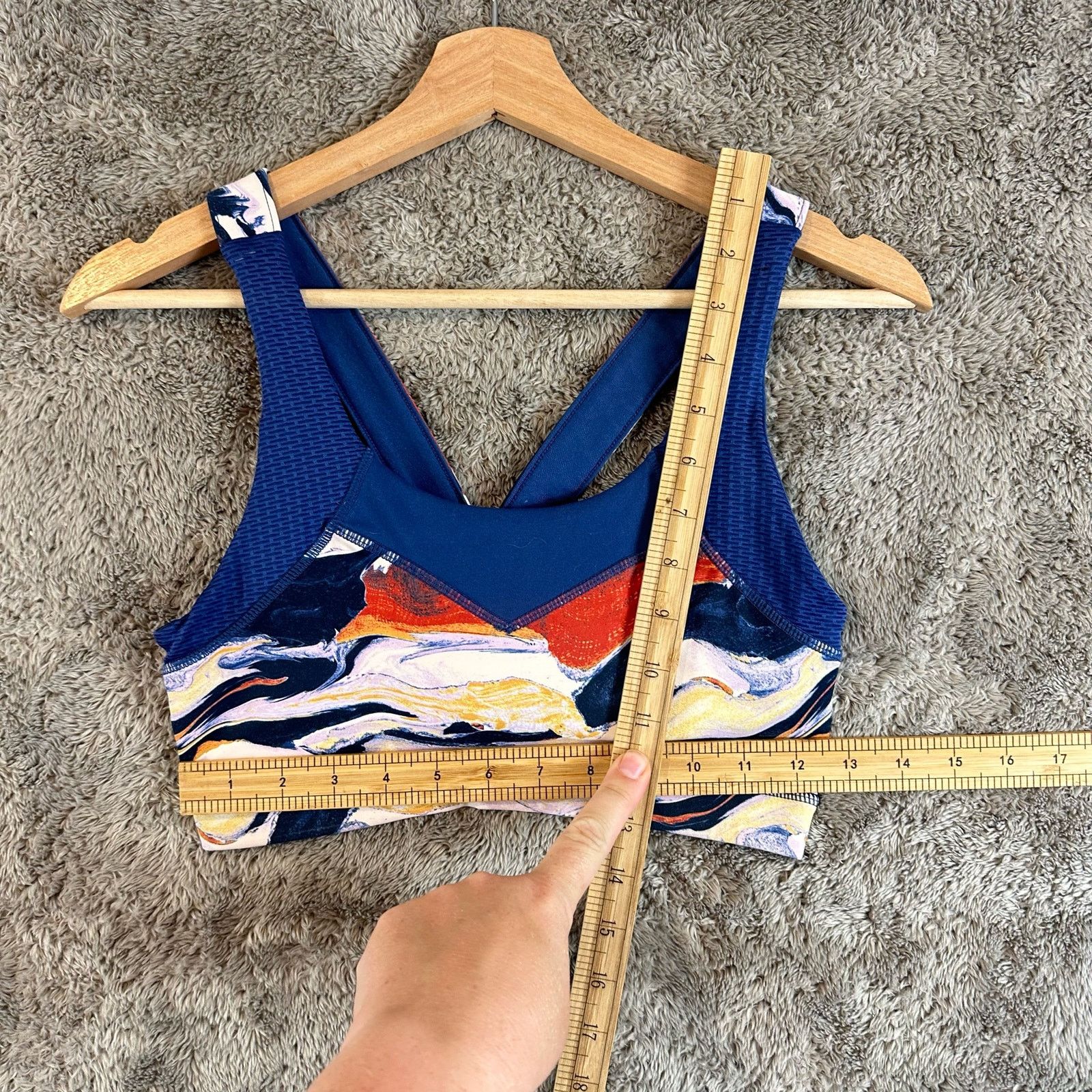 Other Cotton On Body Printed Sports Bra M Medium Yoga Pilates Size M / US 6-8 / IT 42-44 - 8 Thumbnail