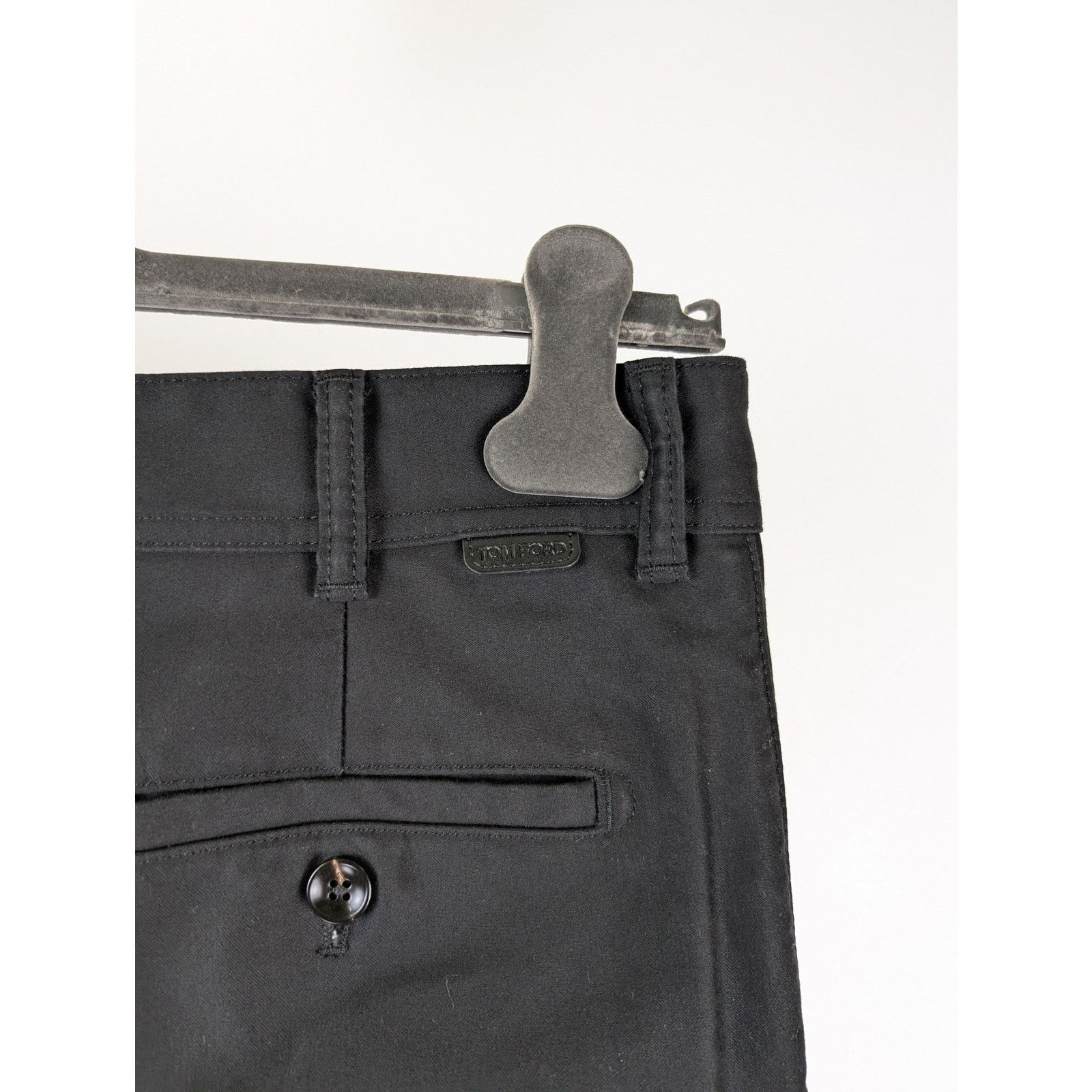 Tom Ford o1rshd1 Classic Pants in Black Size US 30 / EU 46 - 13 Thumbnail