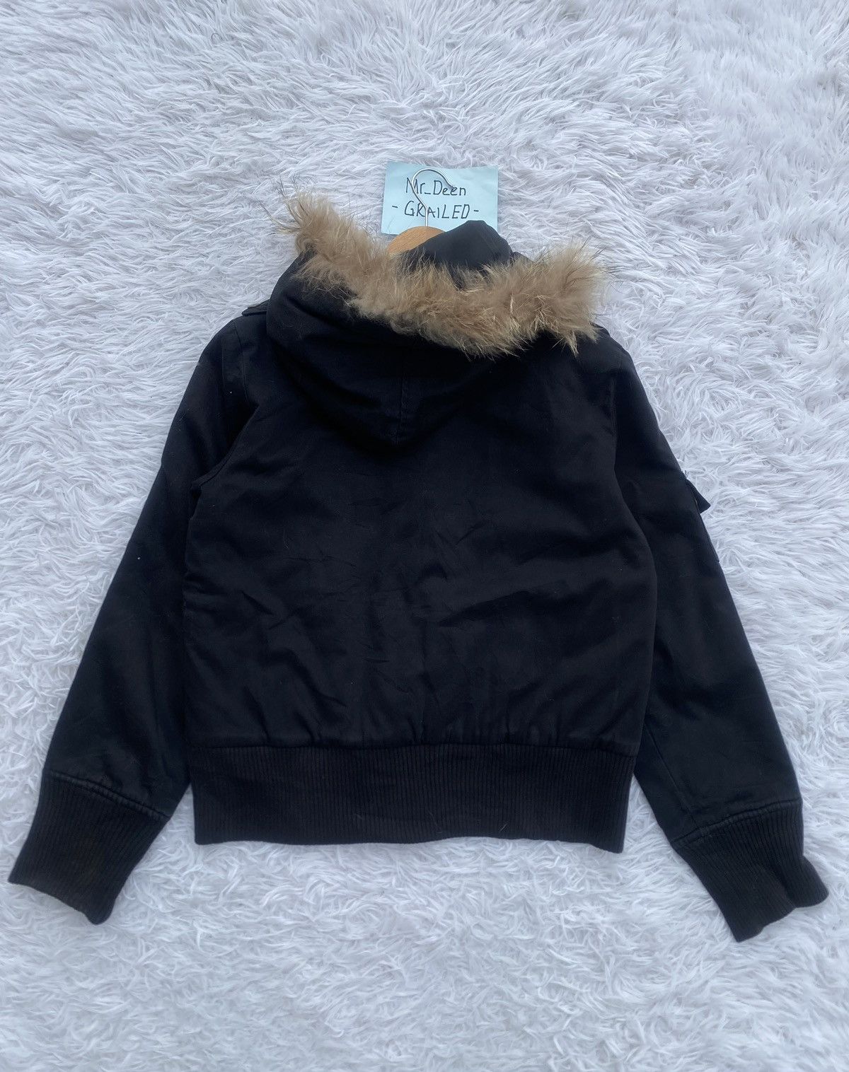 Japanese Brand Rare Rote Rose Japanese Brand Furry Jacket Size US S / EU 44-46 / 1 - 11 Thumbnail