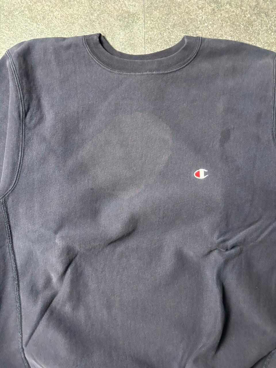 Champion 1990s Champion Reverse Weave Faded Black Sweatshirt Size US L / EU 52-54 / 3 - 3 Thumbnail