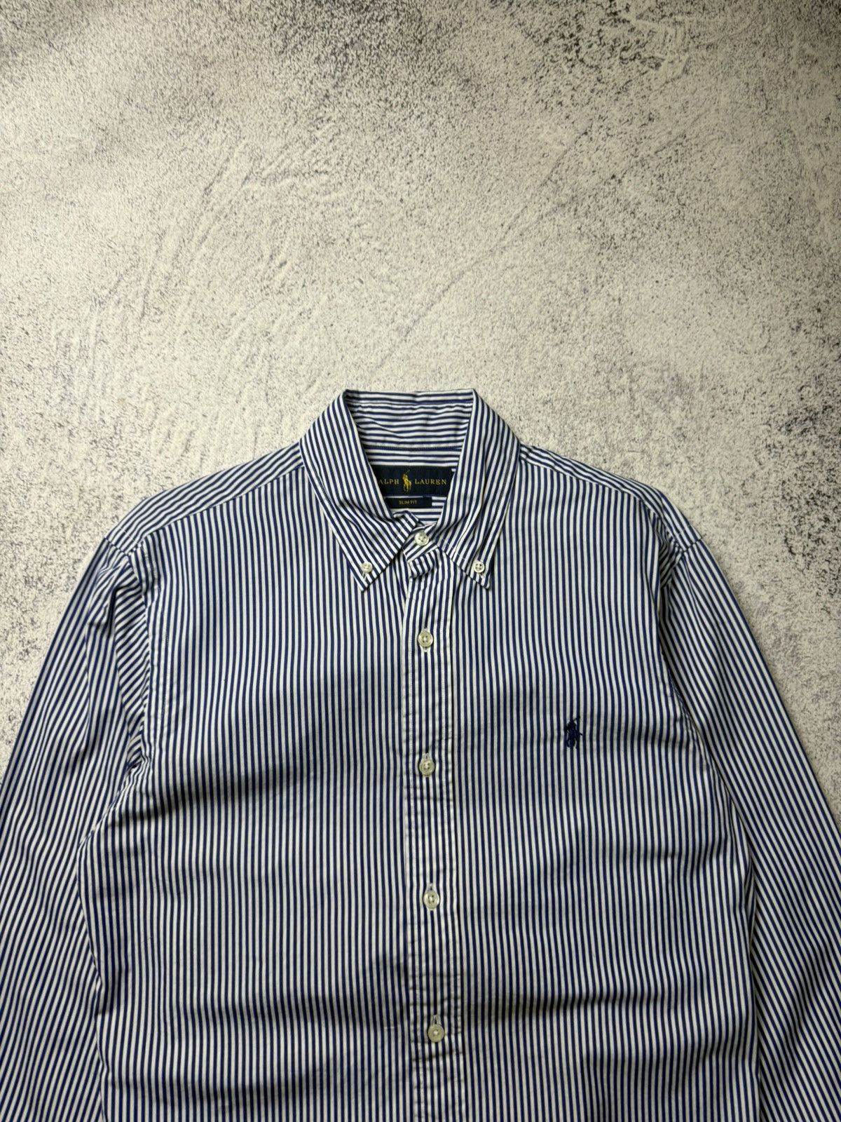 Polo Ralph Lauren Vintage RALPH LAUREN Striped long Sleeved Shirt Rare Size US S / EU 44-46 / 1 - 9 Thumbnail