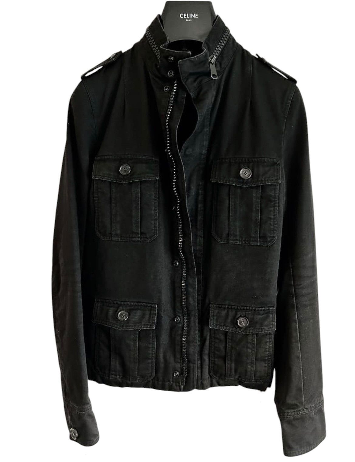 Dior Dior Homme Hedi Slimane M65 Runway Sample Jacket Size US M / EU 48-50 / 2 - 2 Thumbnail