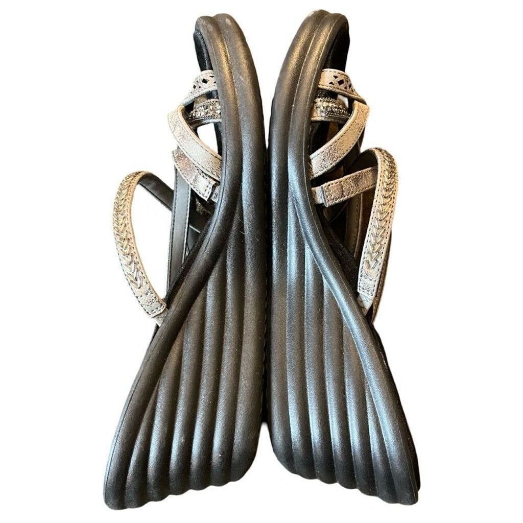 SKECHERS Skechers Cali Memory Foam Strappy Wedge Sandals Sz 9 Size US 9 / IT 39 - 7 Thumbnail