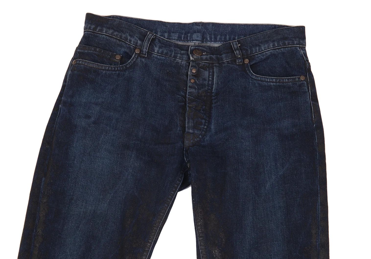 Maison Margiela Indigo Skinny Denim Pants Size 46 in Good Condition Size US 30 / EU 46 - 2 Thumbnail