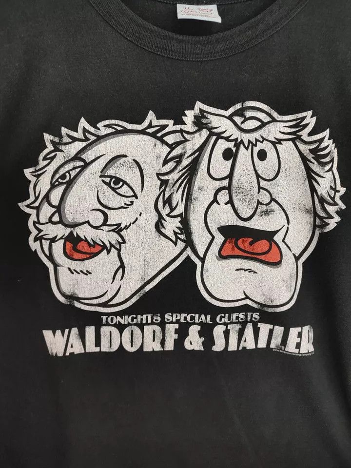 Vintage VTG 90s Muppets Statler & Waldorf T-Shirt Mens Large size L Size US L / EU 52-54 / 3 - 2 Thumbnail
