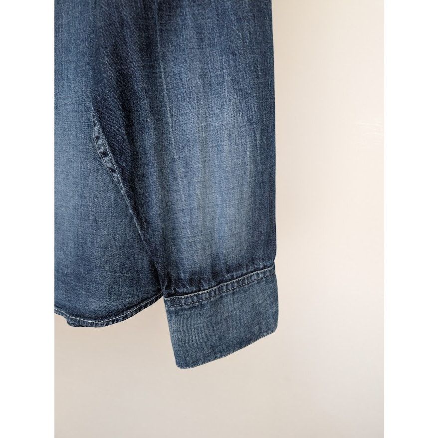 Visvim o1rshd1 Social Sculpture Shirt in Indigo Size US M / EU 48-50 / 2 - 6 Thumbnail