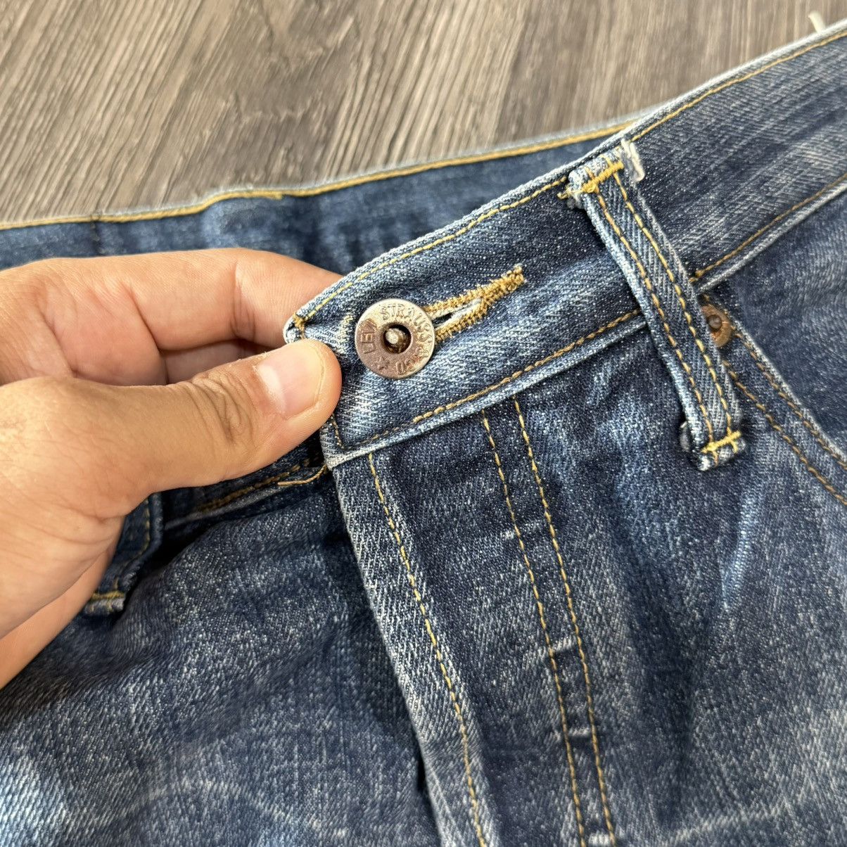 Levi's Levi's 501 Selvedge Size US 29 - 6 Thumbnail