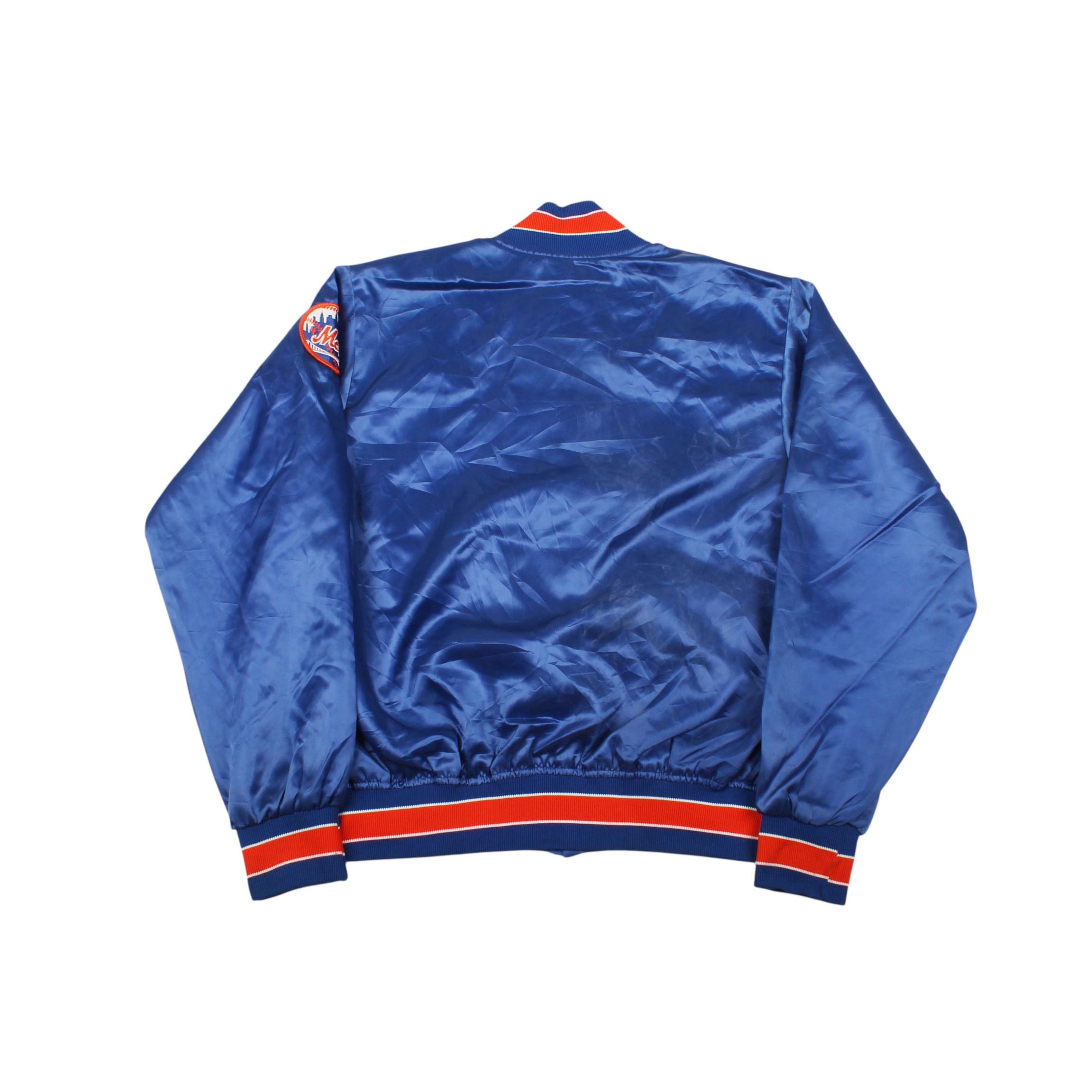 MLB × Vintage New York Mets satin bomber jacket 80s 90s MLB Size US M / EU 48-50 / 2 - 5 Thumbnail