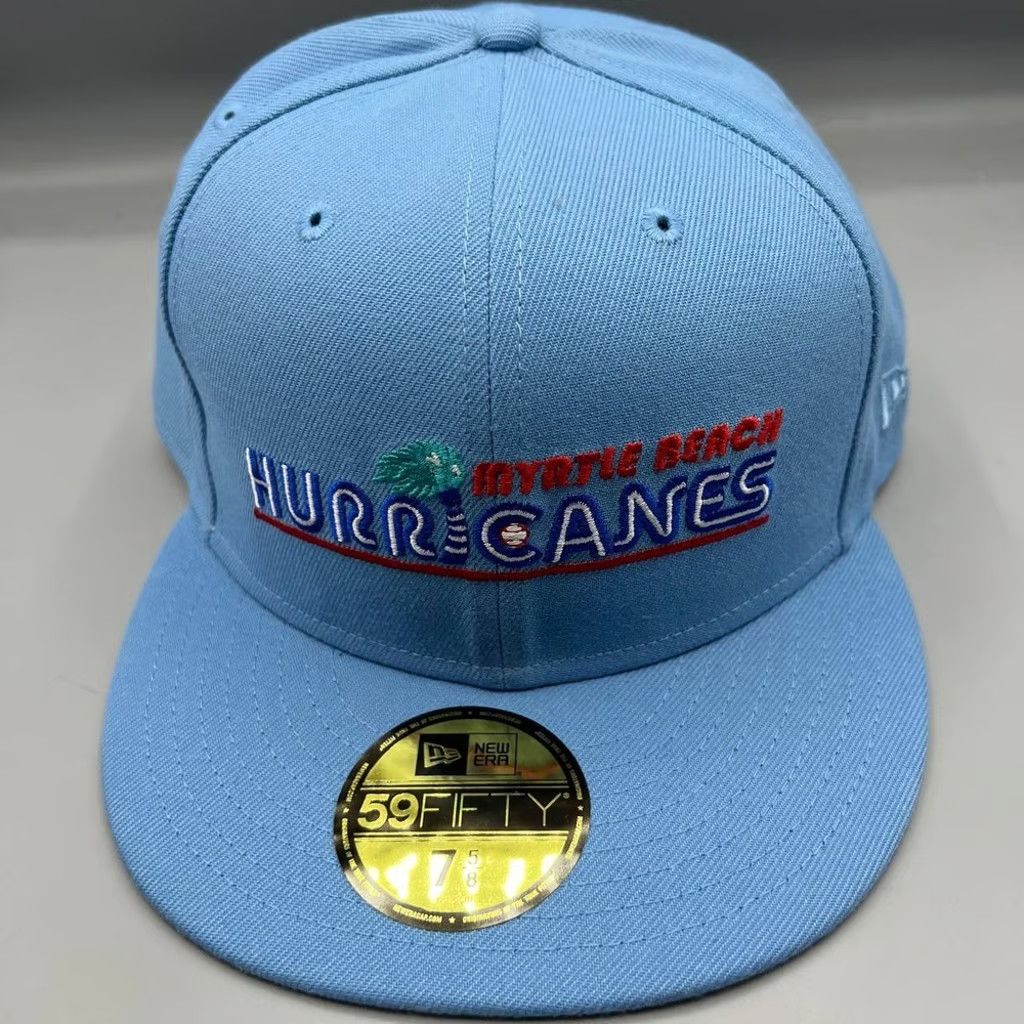 New Era Myrtle Beach Hurricanes Hat Men 7 5/8 59Fifty New Era Fitted Size ONE SIZE - 1 Thumbnail