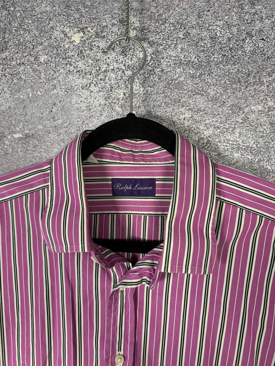 Polo Ralph Lauren Ralph Lauren Purple Label Shirt Made in Italy Men's 17 XL Size US XL / EU 56 / 4 - 8 Thumbnail