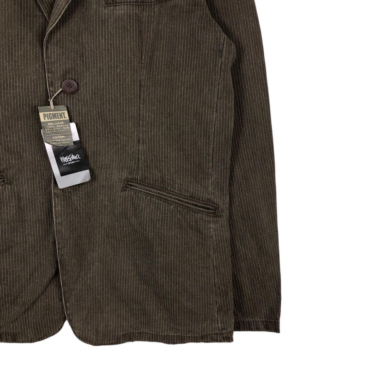 Issey Miyake 🔥Vintage Chore Hickory Work Jacket Mossimo Pigment Size US L / EU 52-54 / 3 - 5 Thumbnail