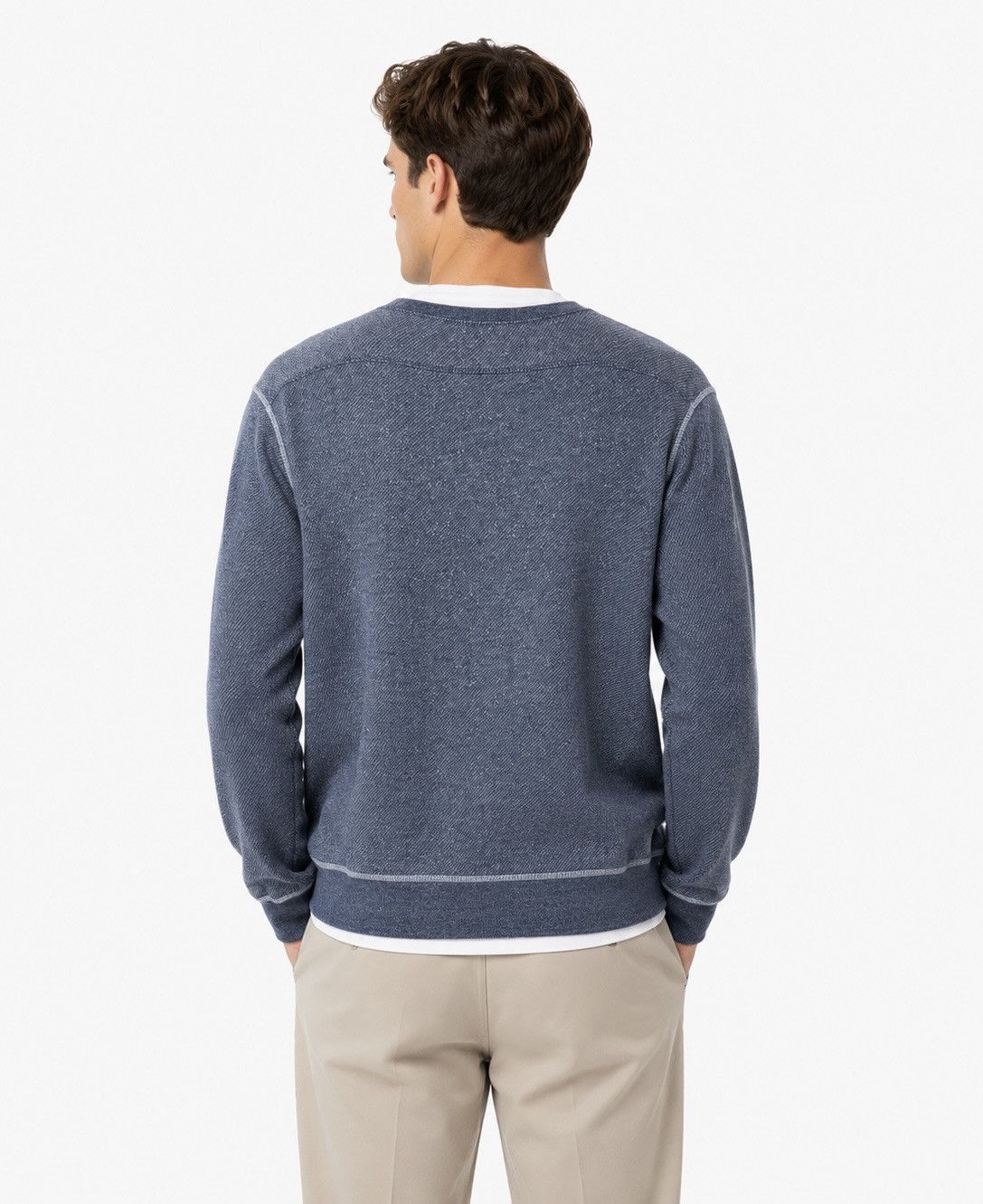 Nudie Jeans Nudie Jeans Round Neck Pullover Sweatshirt Blue Long Sleeve Size US L / EU 52-54 / 3 - 2 Thumbnail