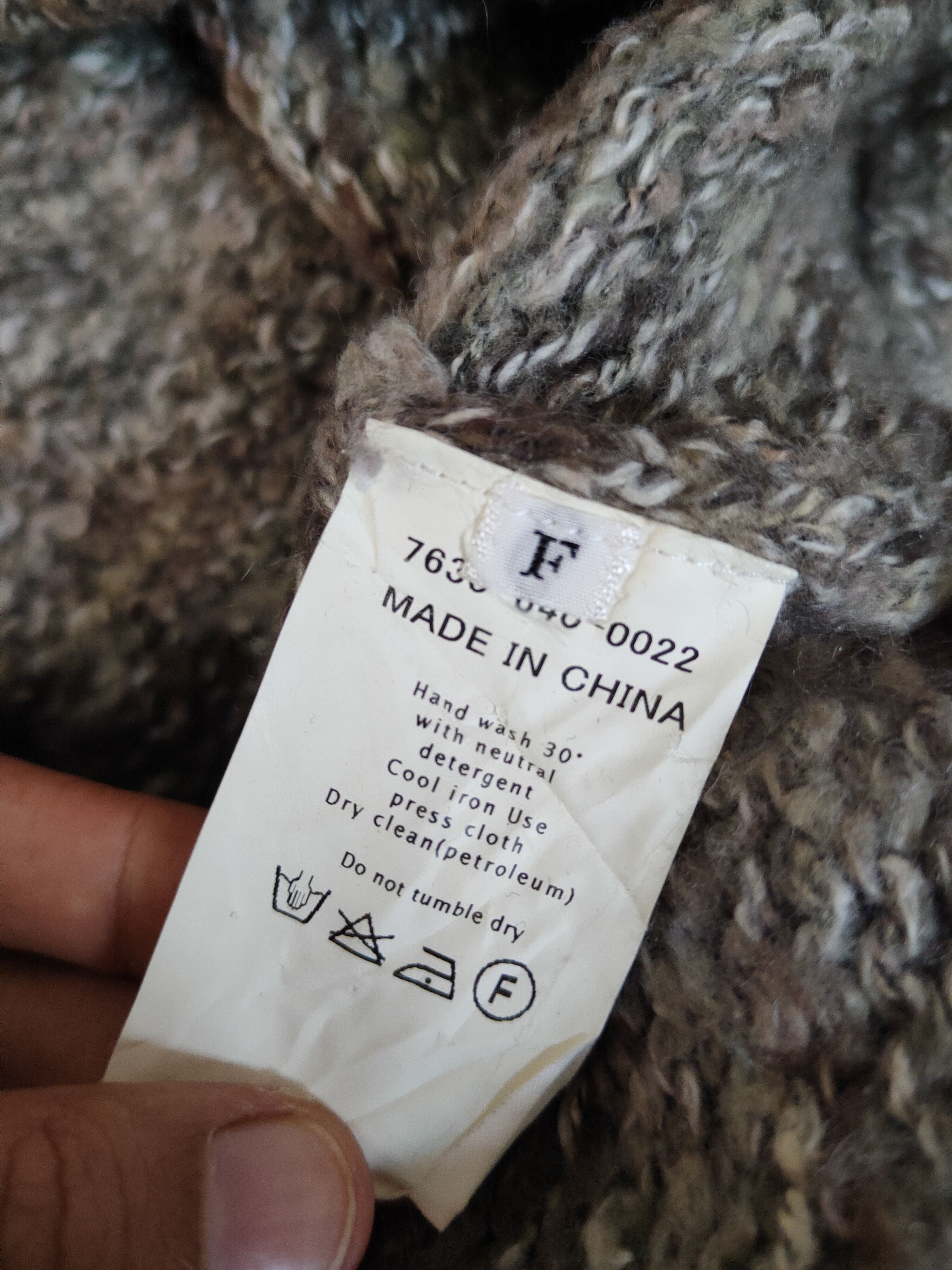 Japanese Brand Coen Olive Knitwear Cardigan #S2348 Size US L / EU 52-54 / 3 - 10 Thumbnail