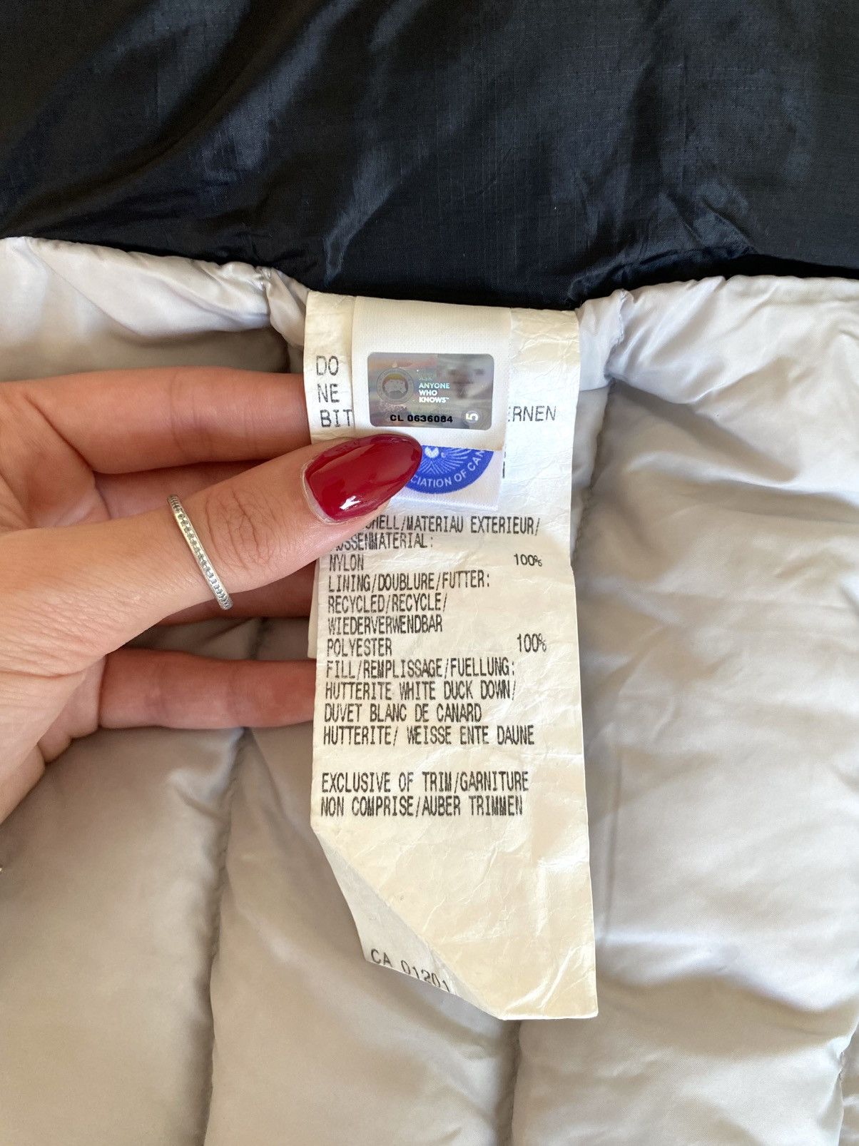 Canada Goose Canada Goose Camp White Duck Down Puffer Jacket, Size: M Size M / US 6-8 / IT 42-44 - 13 Thumbnail