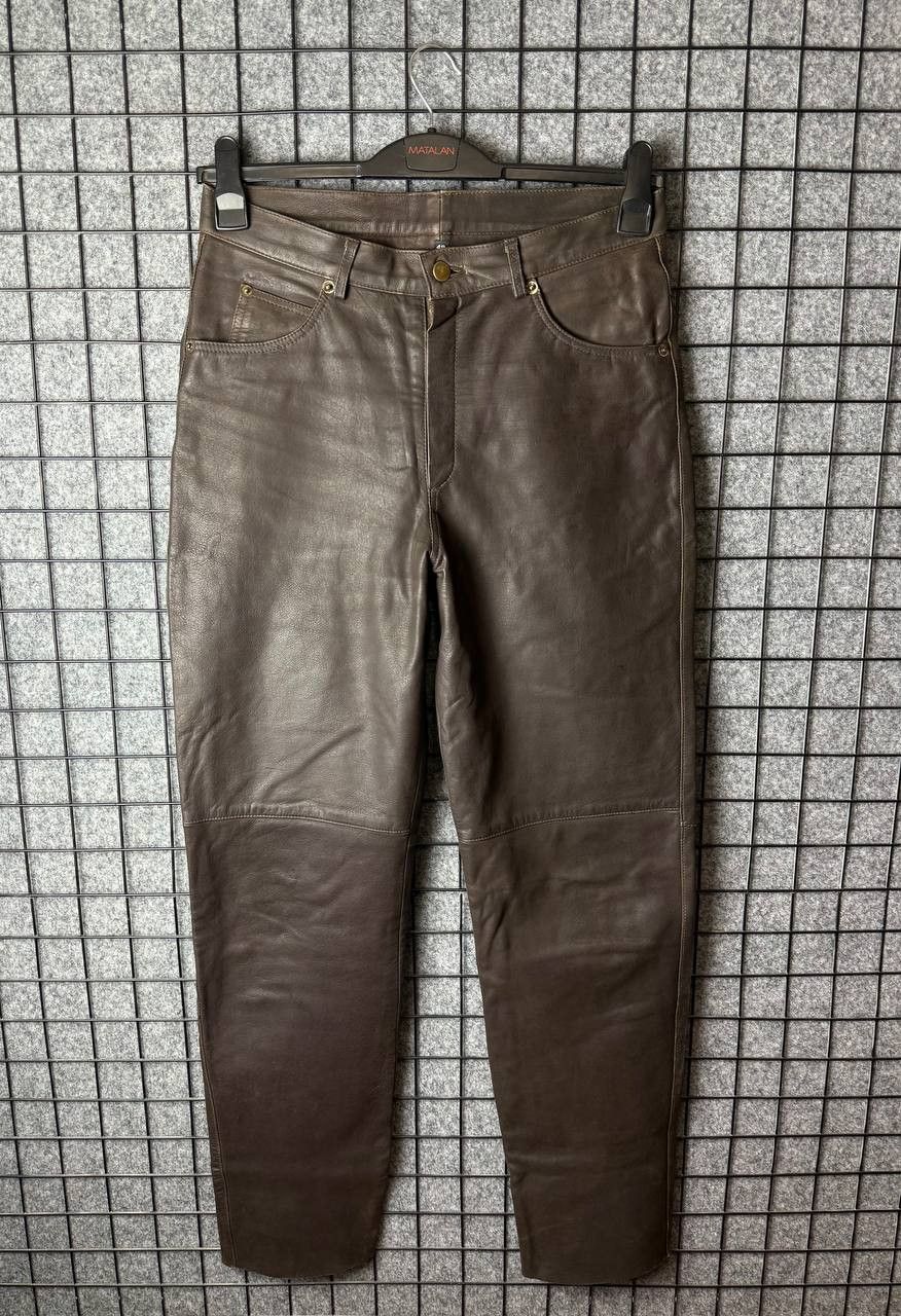 Genuine Leather Vintage Genuine Leather Casual Pants size 48 Size US 32 / EU 48 - 1 Thumbnail