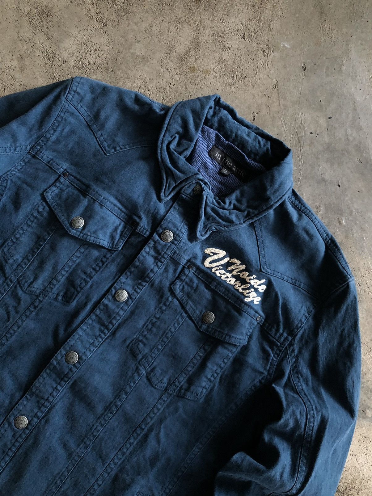 Hysteric Glamour × In The Attic × Japanese Brand JAPANESE IN THE ATTIC BUTTON LONG SHIRT Size US L / EU 52-54 / 3 - 3 Thumbnail