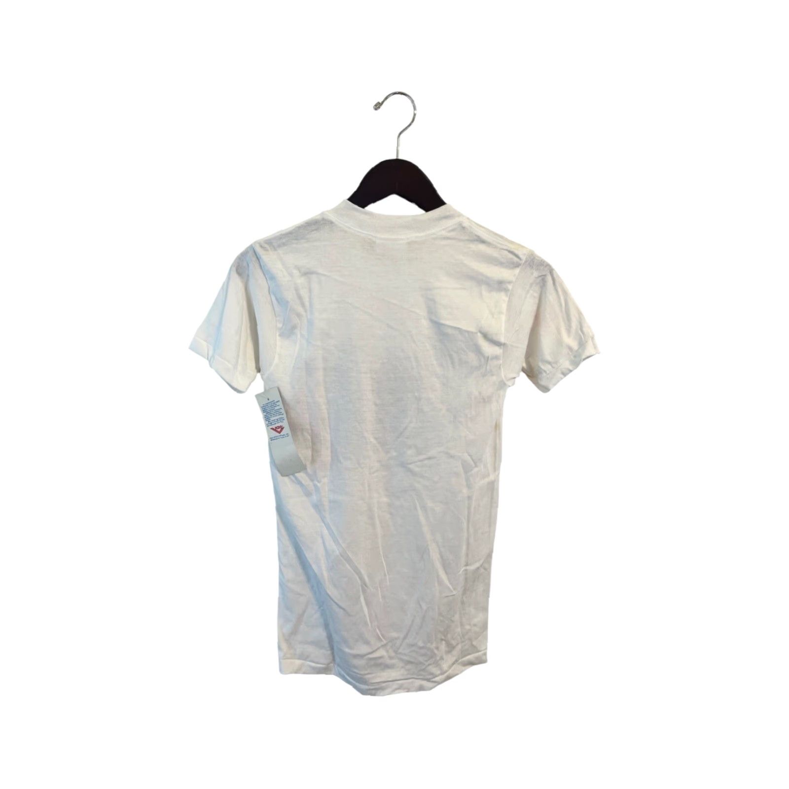 PONY VINTAGE PONY T-Shirt Mens Crew Neck 90s Deadstock NWT White White 90s PONY USA Mens S Size US S / EU 44-46 / 1 - 8 Thumbnail