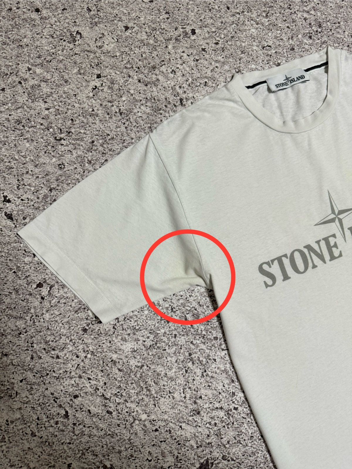 Designer Rare Luxury Stone Island Style Big Logo Casual T-Shirt Size US S / EU 44-46 / 1 - 11 Thumbnail