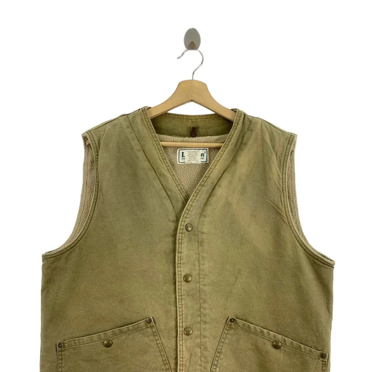 L.L. Bean Vintage 90’ L.L. BEAN USA OUTDOOR Western Chore Vest Warm Size US M / EU 48-50 / 2 - 3 Thumbnail
