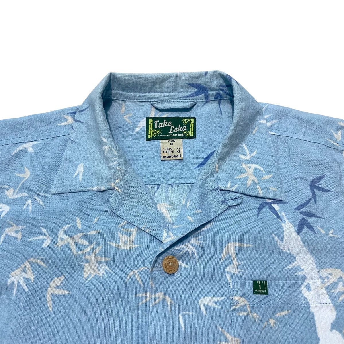 Japanese Brand × Montbell Take Loha By Mont Bell Open Collar Shirt Size US S / EU 44-46 / 1 - 3 Thumbnail