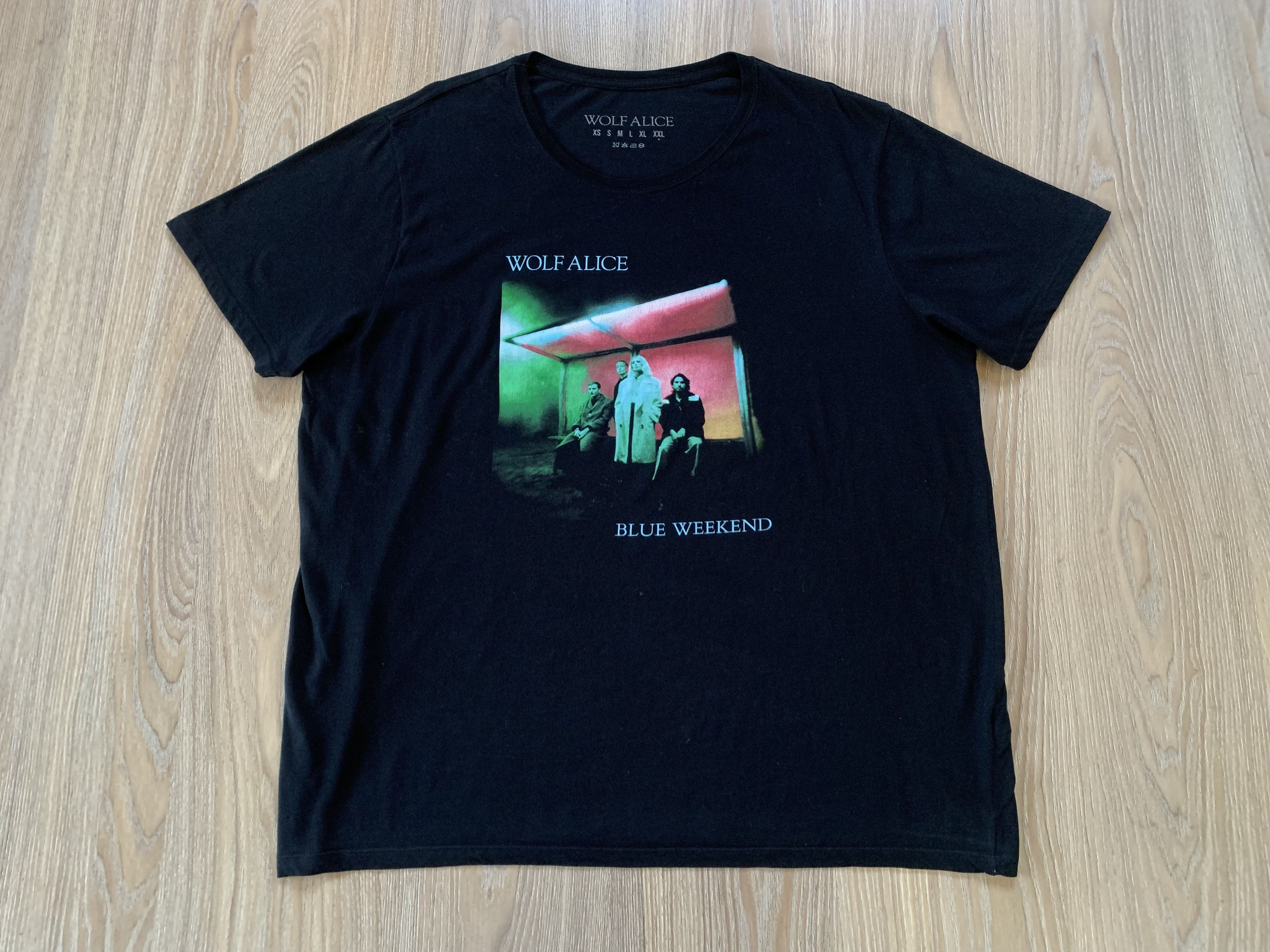 Fruit Of The Loom Wolf Alice Blue Weekend Album Cover T-Shirt Size US XXL / EU 58 / 5 - 2 Thumbnail