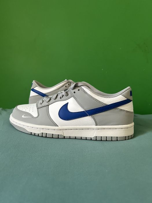 Nike Nike Dunk Low Mini Swoosh Wolf Grey Game Royal 2023 | Grailed