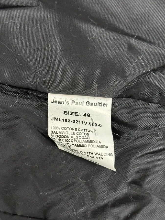 Jean Paul Gaultier 2000s Jean Paul Gaultier Black Detachable 2 in 1 Multi-Pocket Trench Jacket Size US S / EU 44-46 / 1 - 18 Thumbnail