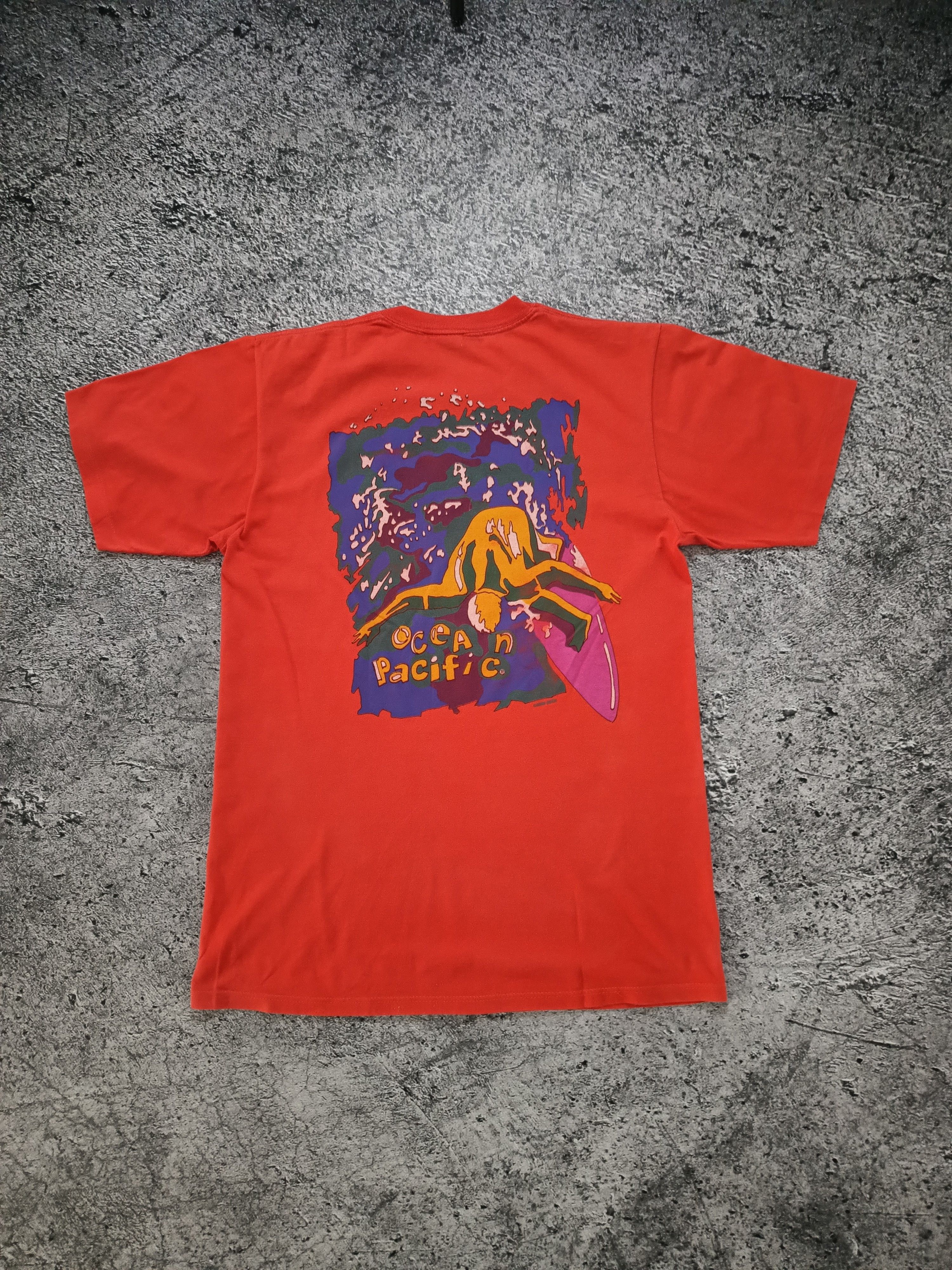 Ocean Pacific × Vintage Ocean Pacific - y2k vintage t-shirt Size US L / EU 52-54 / 3 - 2 Thumbnail