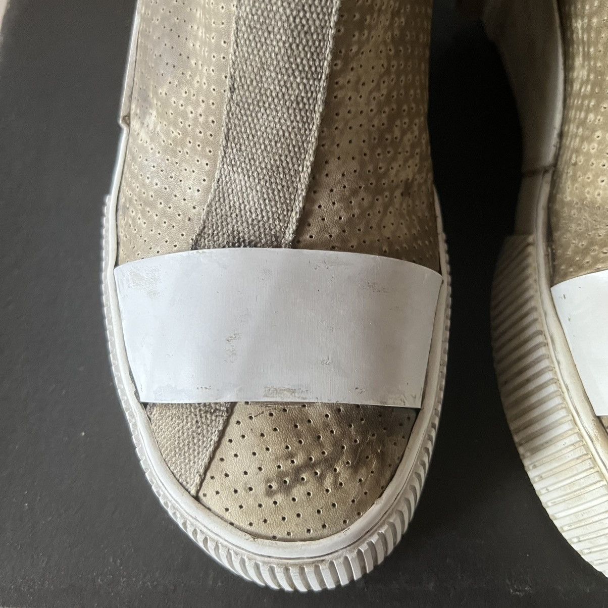 Boris Bidjan Saberi Oak Perforated AW23 Bamba 3.3 Side Zip Sneakers Size US 8 / EU 41 - 7 Thumbnail