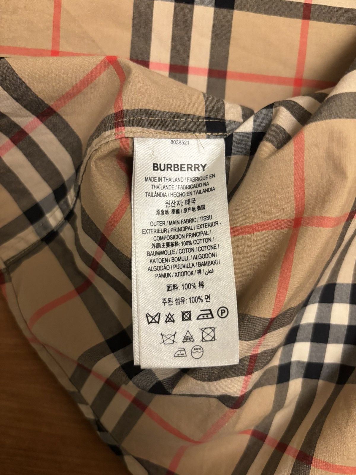 Burberry Burberry Checked Shirt Japan Exclusive Limited Edition Size US M / EU 48-50 / 2 - 5 Thumbnail