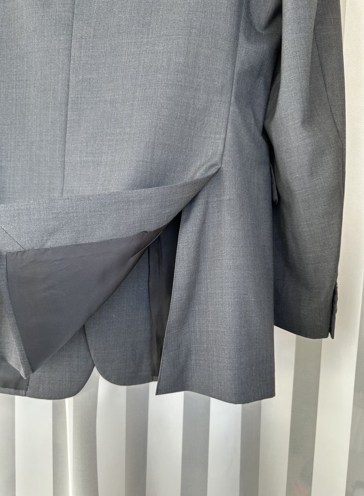 Prada PRADA FW2012 Runway Gray Wool Jacket Size US M / EU 48-50 / 2 - 9 Thumbnail