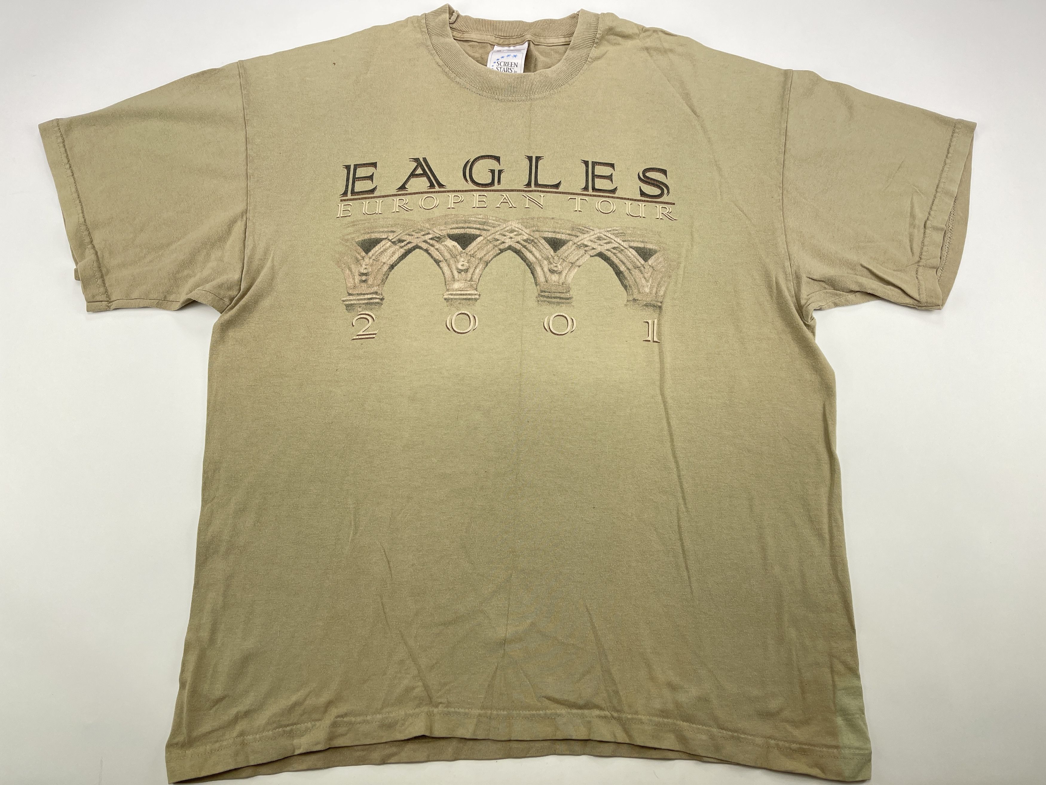 Band Tees Eagles band T-Shirt, vintage 2001 European Tour, 90s, 2000s Size US L / EU 52-54 / 3 - 1 Thumbnail