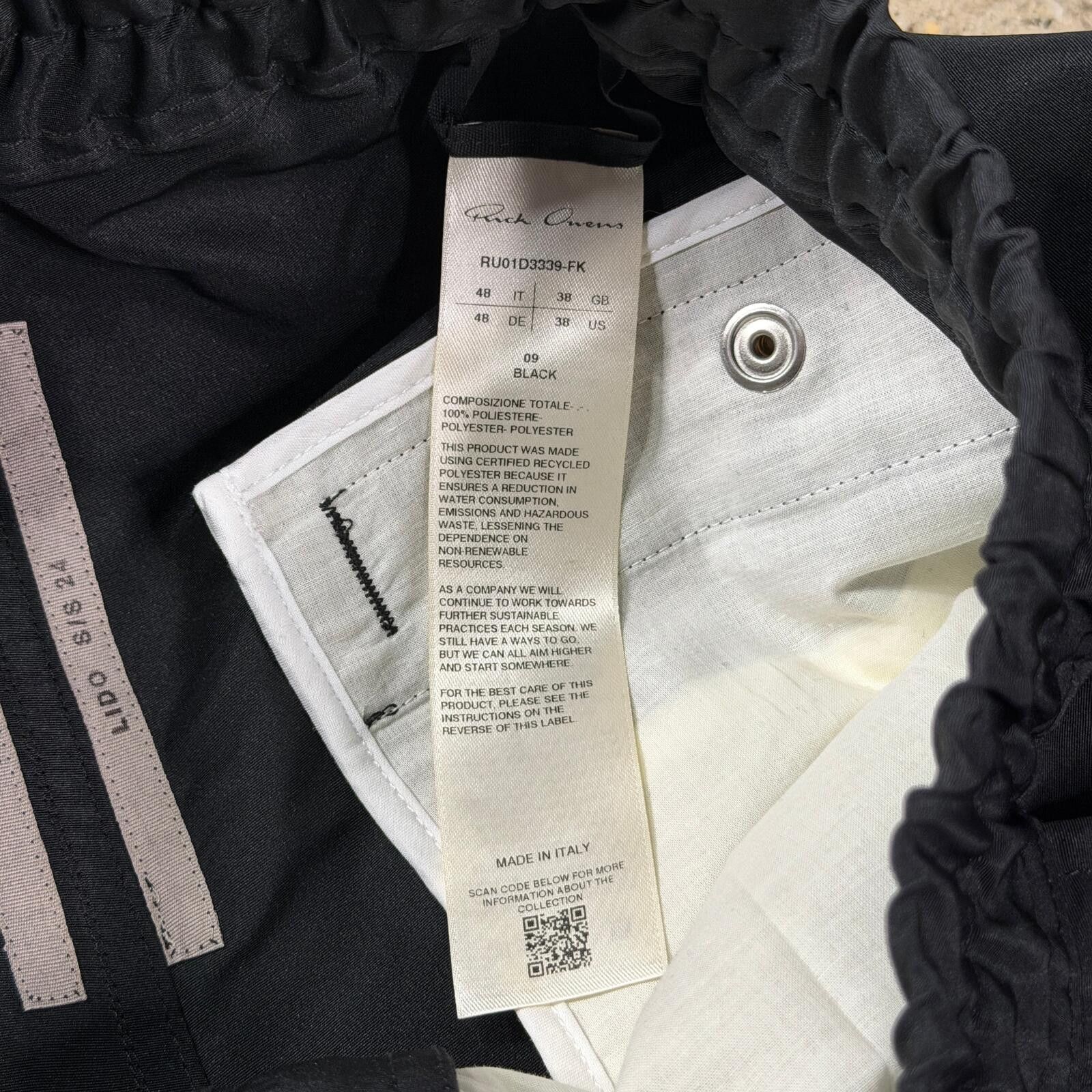 Rick Owens Rick Owens SS24 Lido Nylon Bela Cargo Pants Size US 32 / EU 48 - 8 Thumbnail