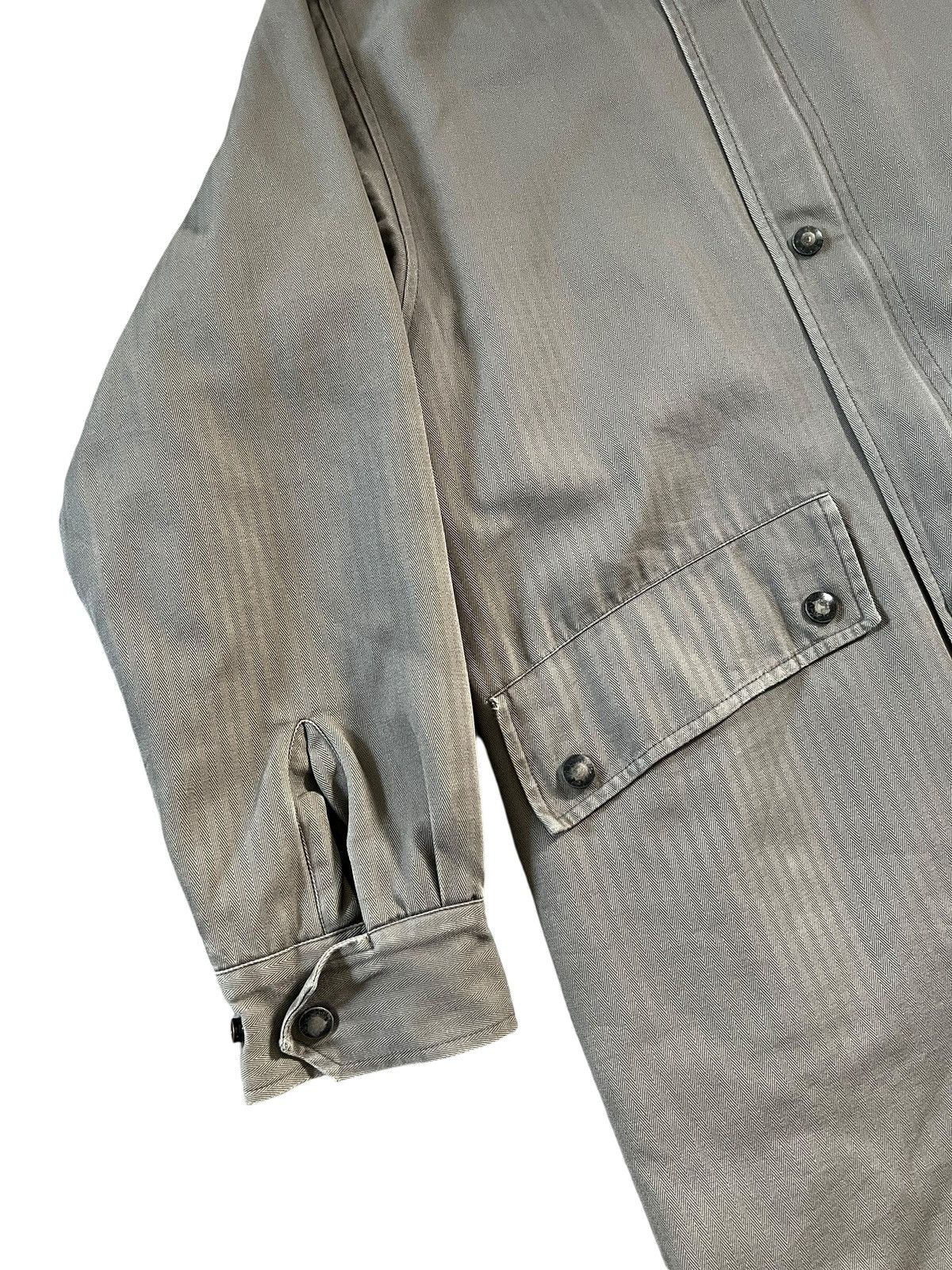 A.P.C. Vintage A.P.C Herringbone Twill Military Parka Jacket Size US M / EU 48-50 / 2 - 4 Thumbnail