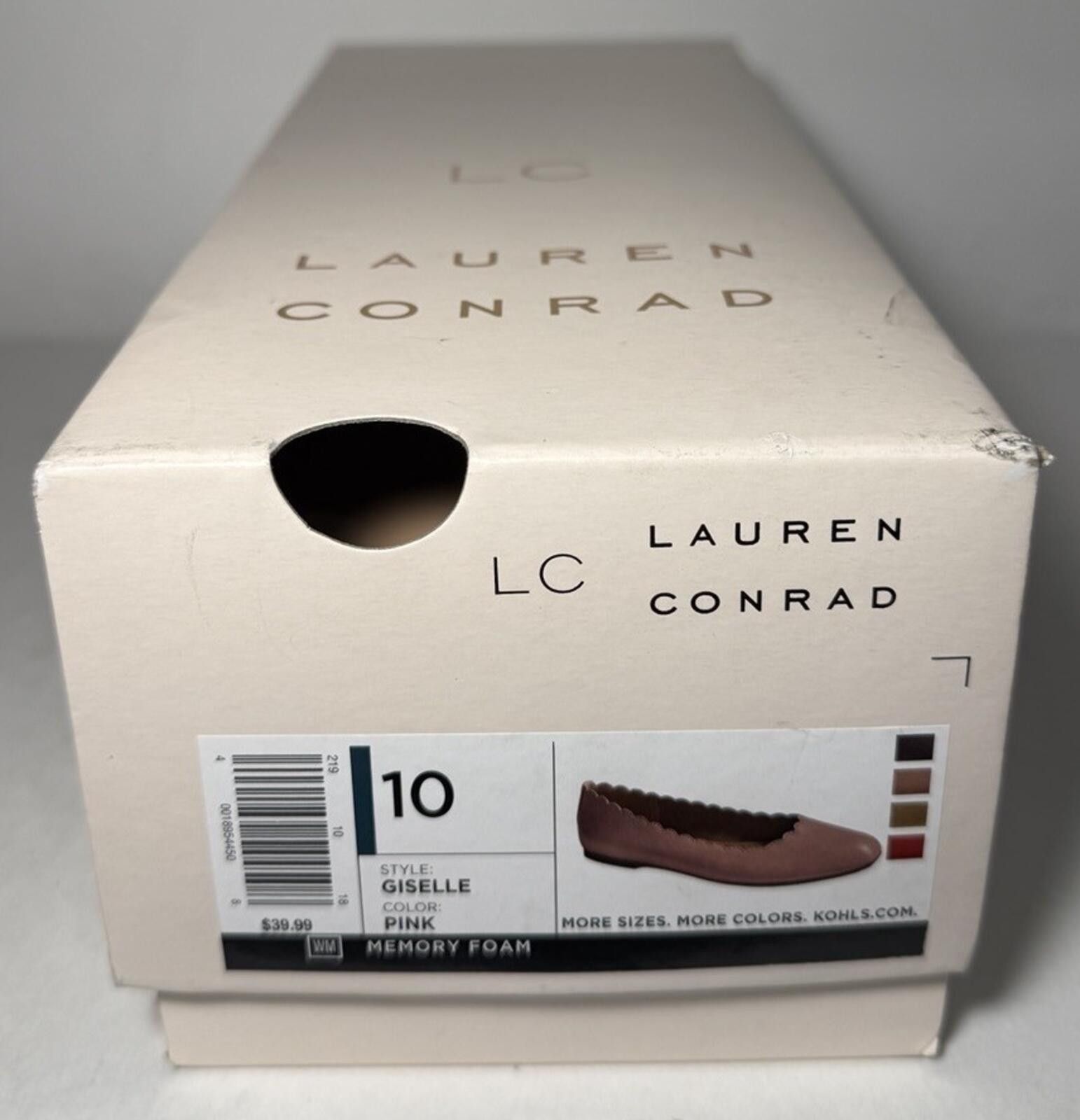 Other LC Lauren Conrad Giselle Ballet Flats Slip on Pink Size US 10 / IT 40 - 6 Thumbnail