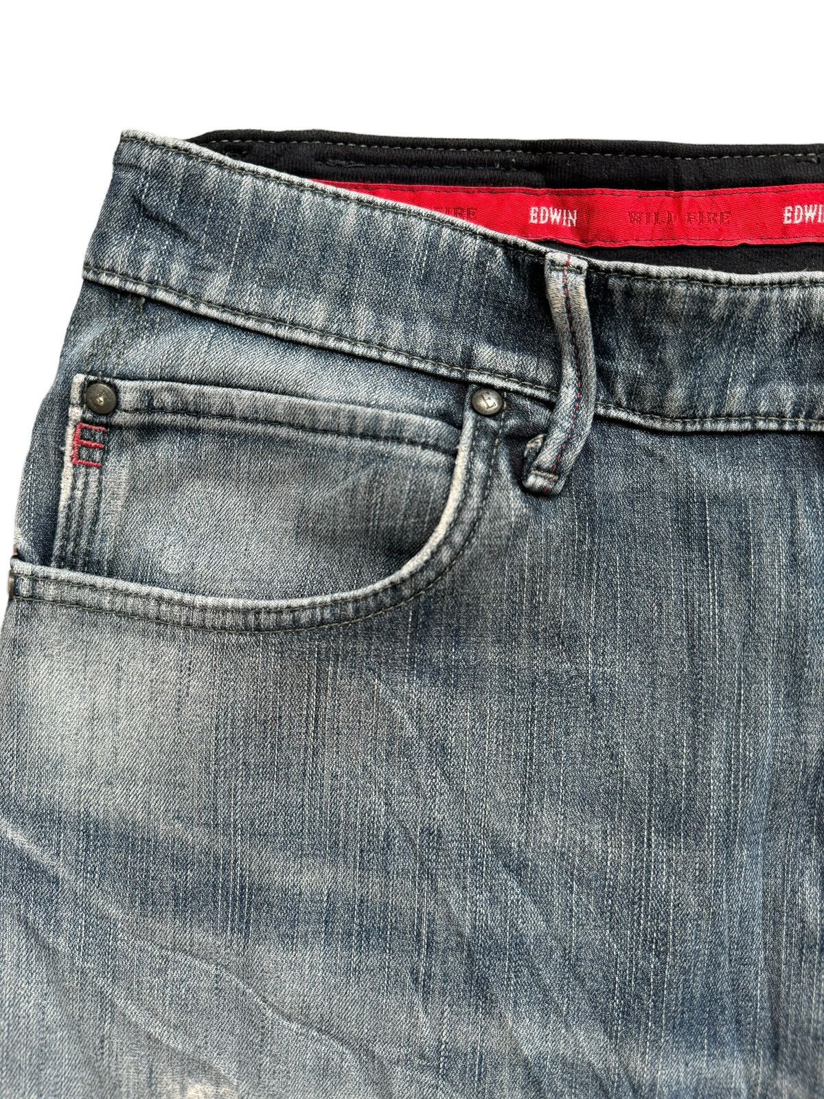 Edwin Vintage Edwin 503 Wild Fire Jeans Blue Fade jeans Size US 35 - 6 Thumbnail