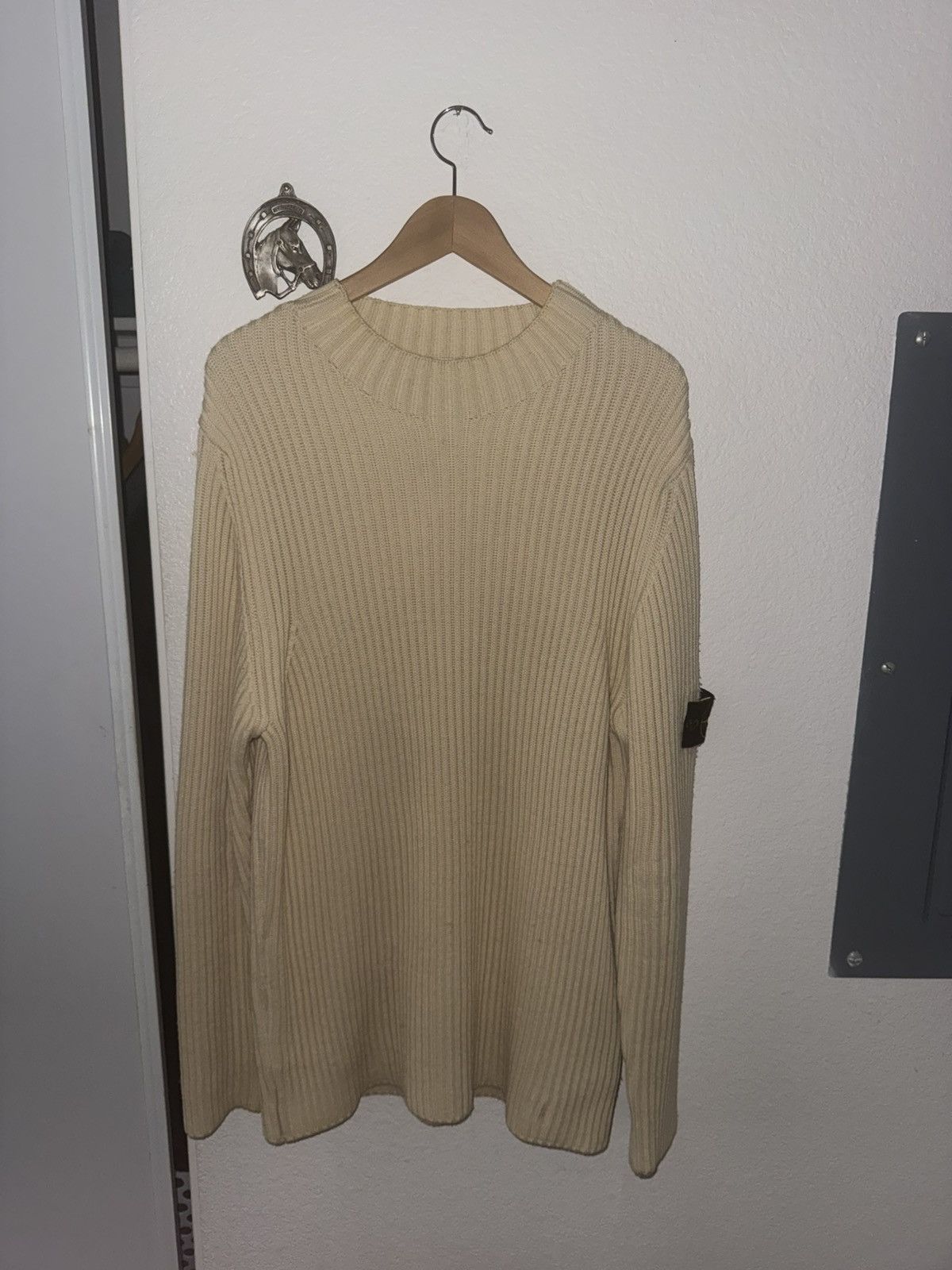 Stone Island Stone Island Virgin Wool Sweater Size US XL / EU 56 / 4 - 2 Thumbnail