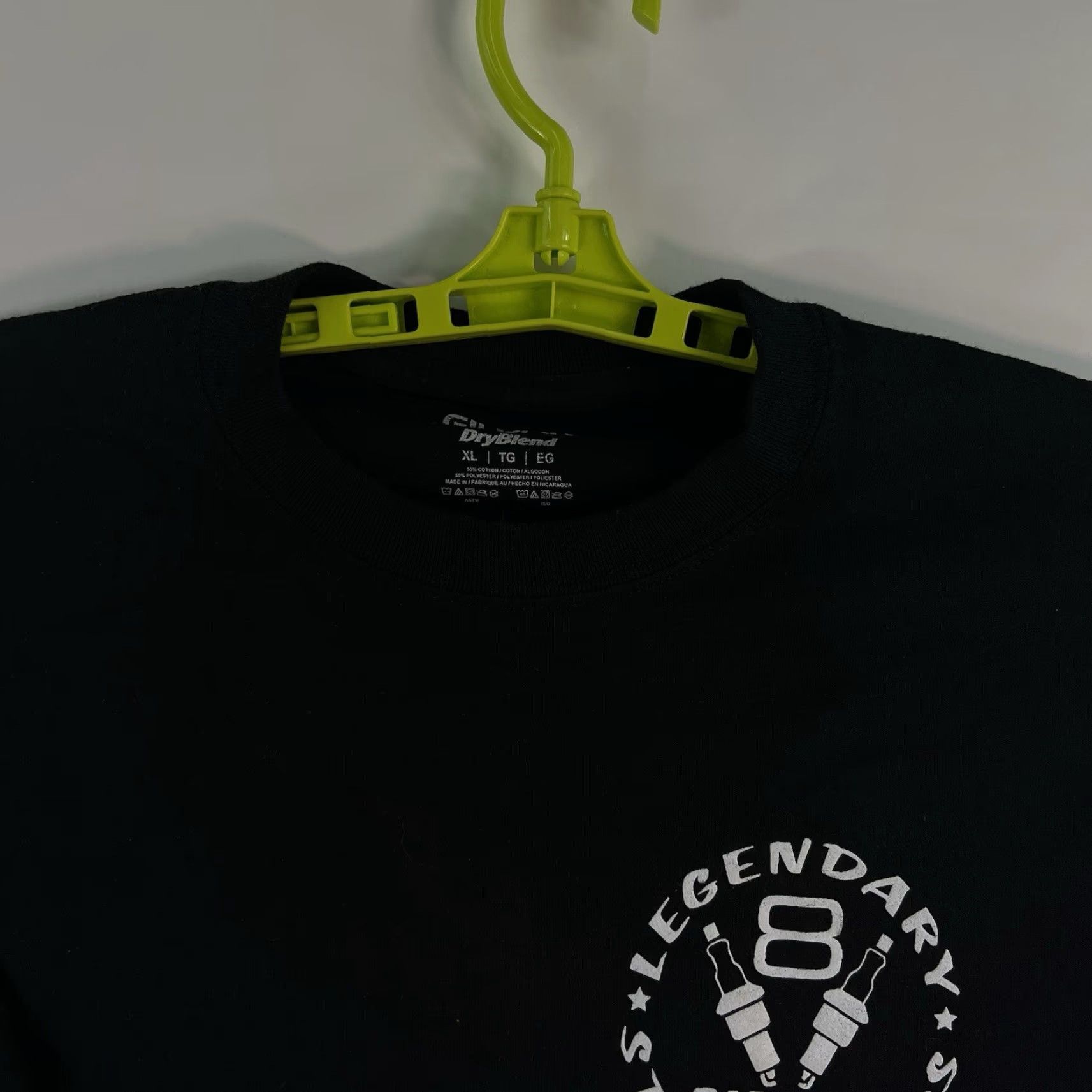 Gildan Legendary Street Rods Car Club T-Shirt Men’s XL Black Short Sleeve Size US XL / EU 56 / 4 - 4 Thumbnail
