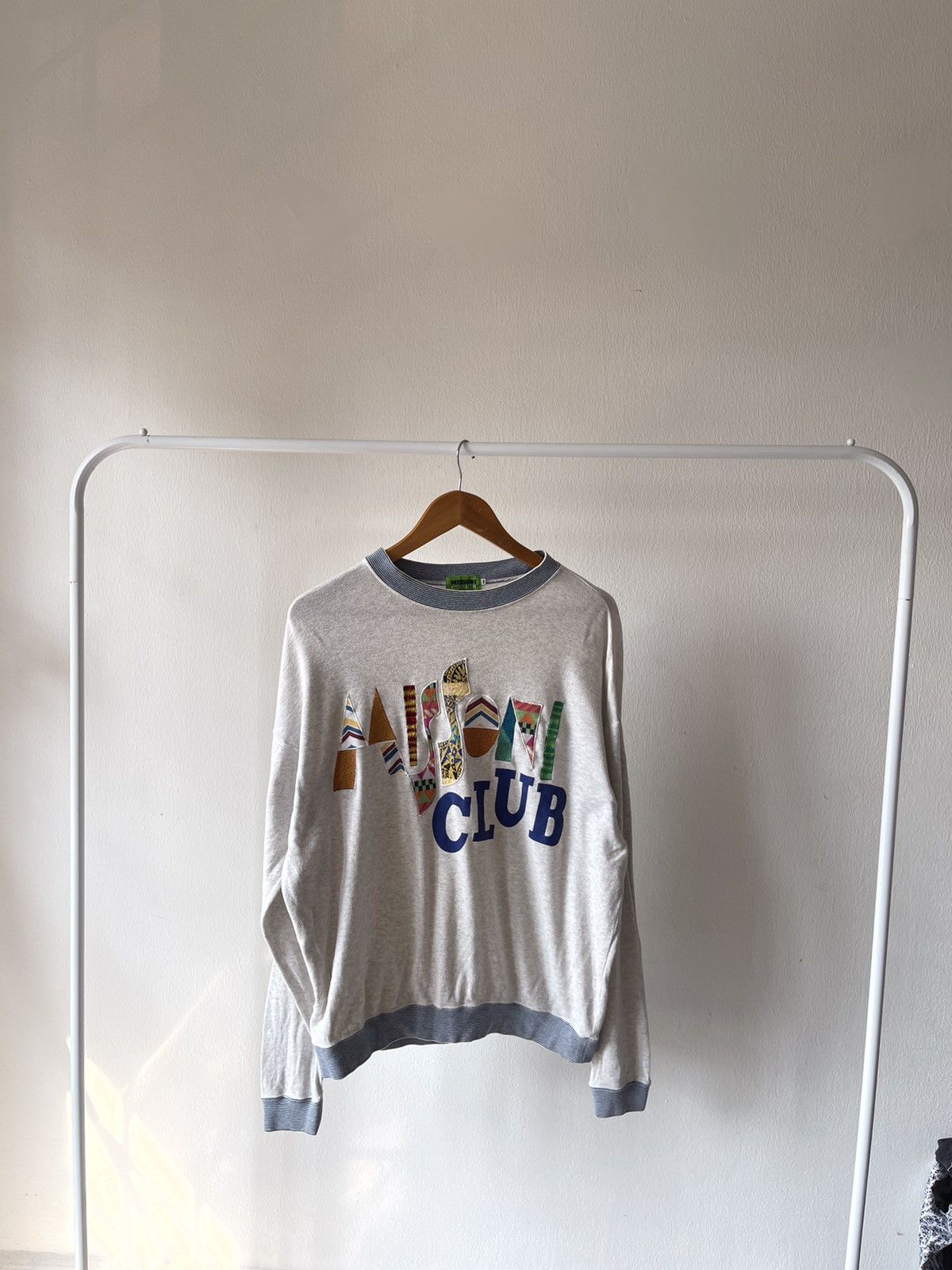 Designer × Missoni 90s Missoni Club Spellout Sweatshirt Size US L / EU 52-54 / 3 - 3 Thumbnail