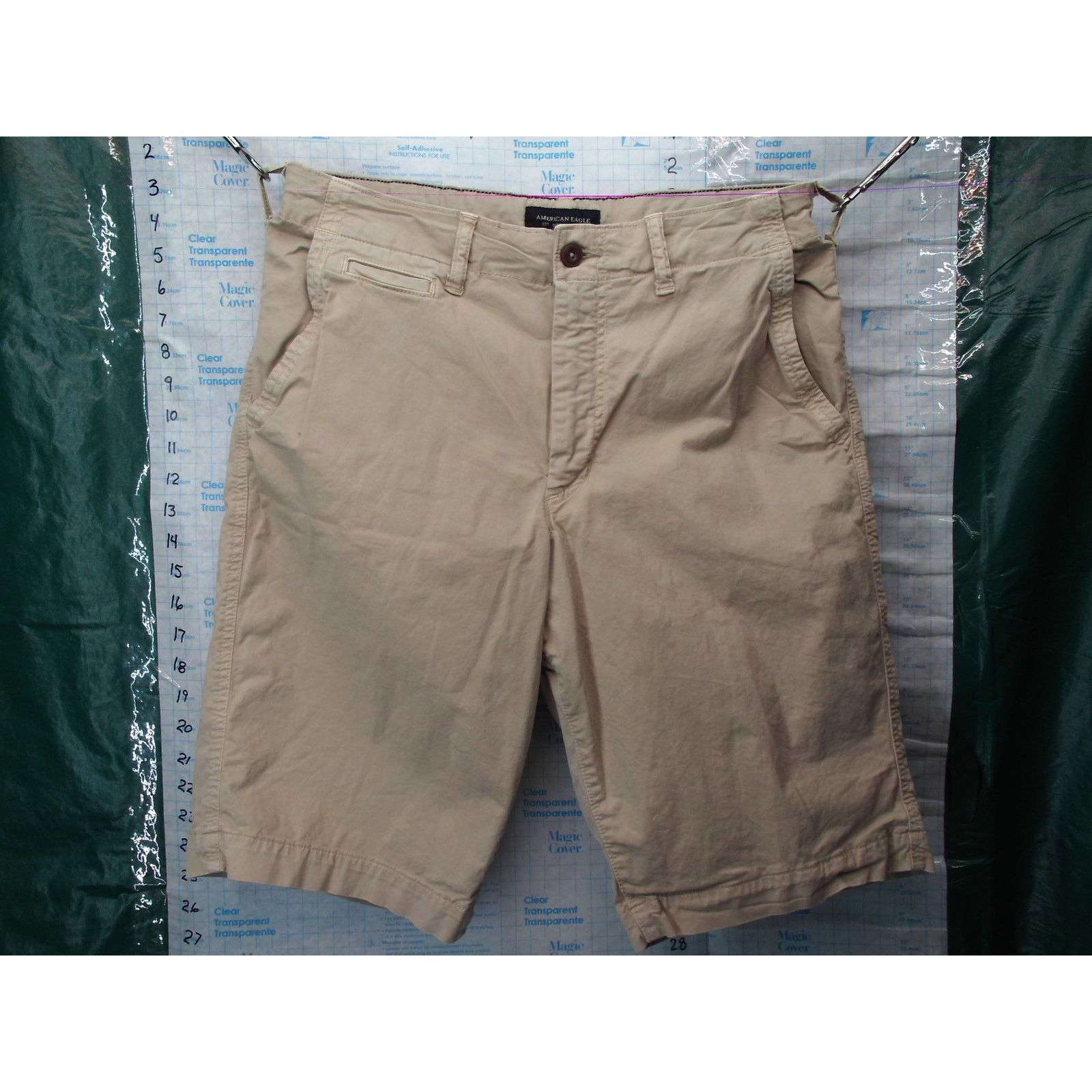 American Eagle Outfitters American Eagle Khaki Shorts Size 33 Next Flex Long Length Size US 33 - 6 Thumbnail