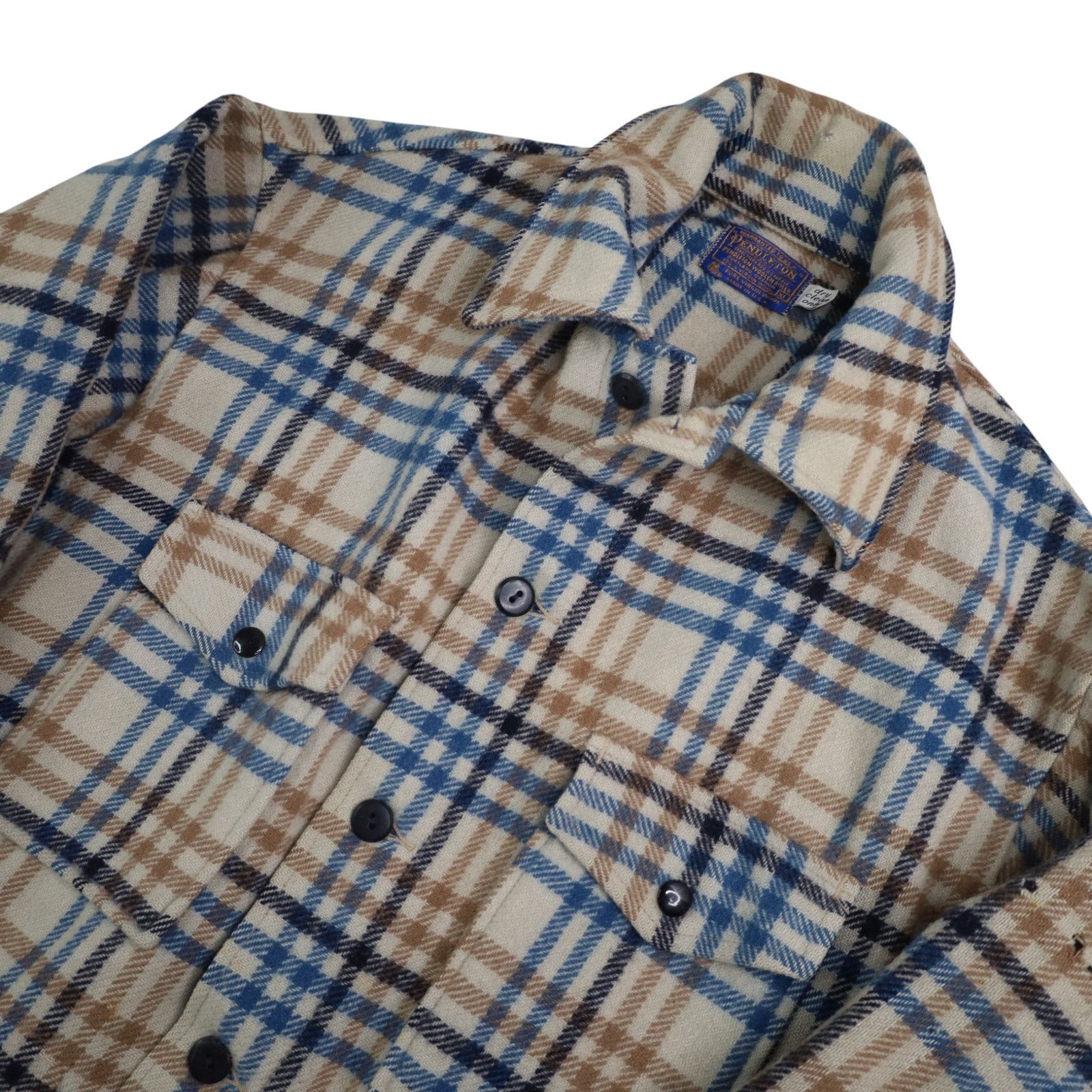 Pendleton × Vintage True Pendleton %100 Wool Plaid Coat Size US XL / EU 56 / 4 - 2 Thumbnail